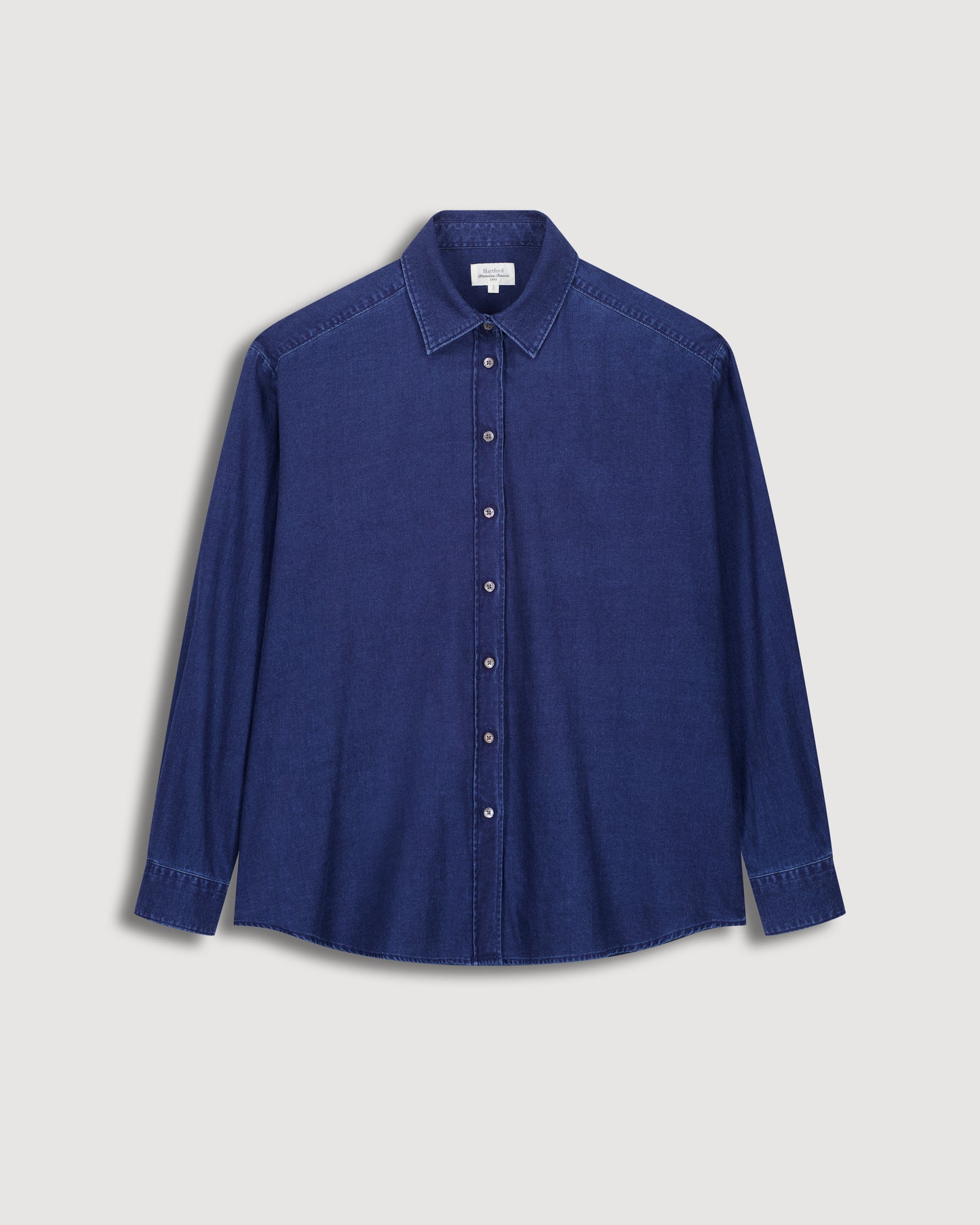 Cinema Women's Indigo Blue Cotton Shirt