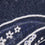 Bandana Men's Navy Blue Printed Wool Scarf