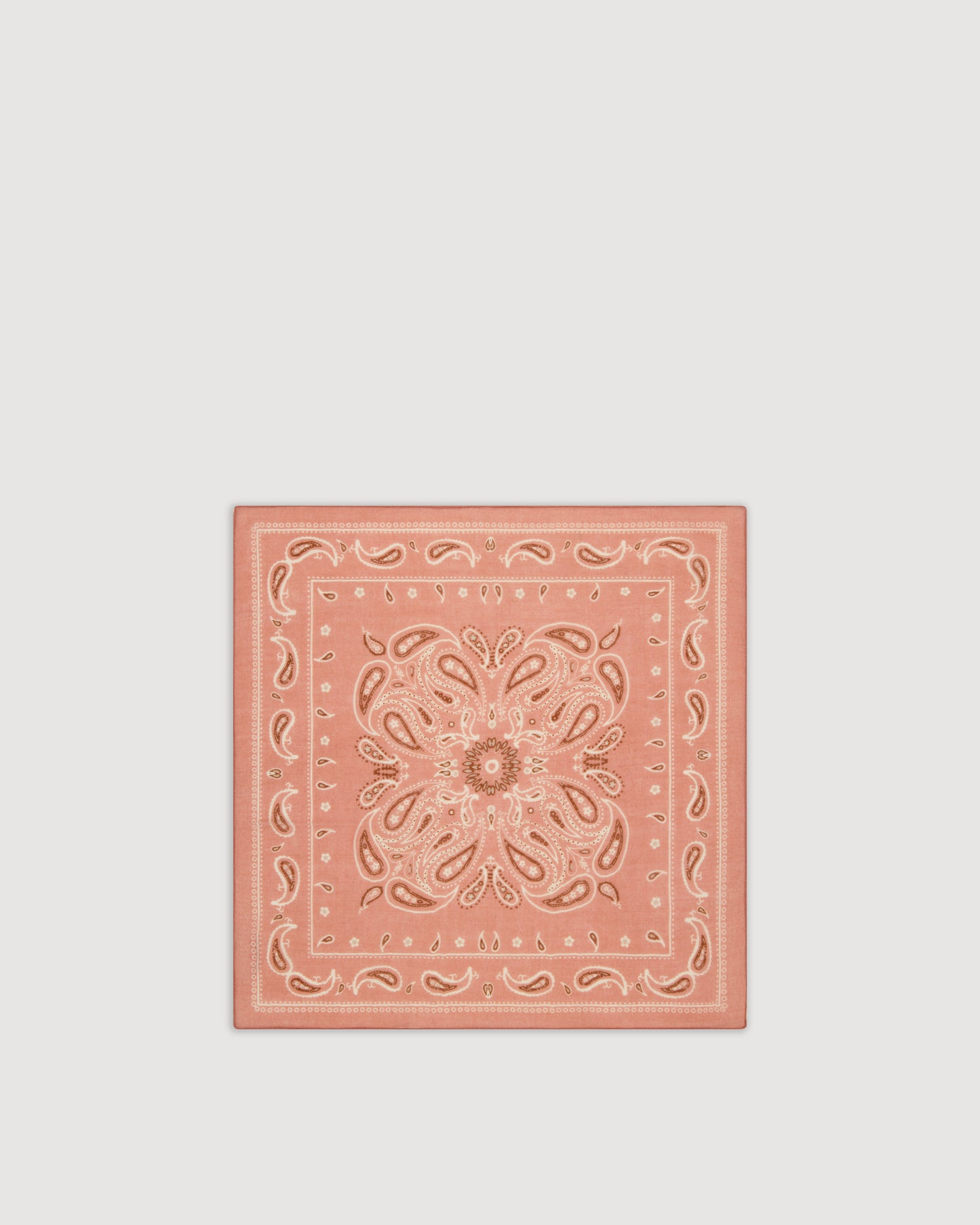 Bandana Femme en Laine Imprimé Rose