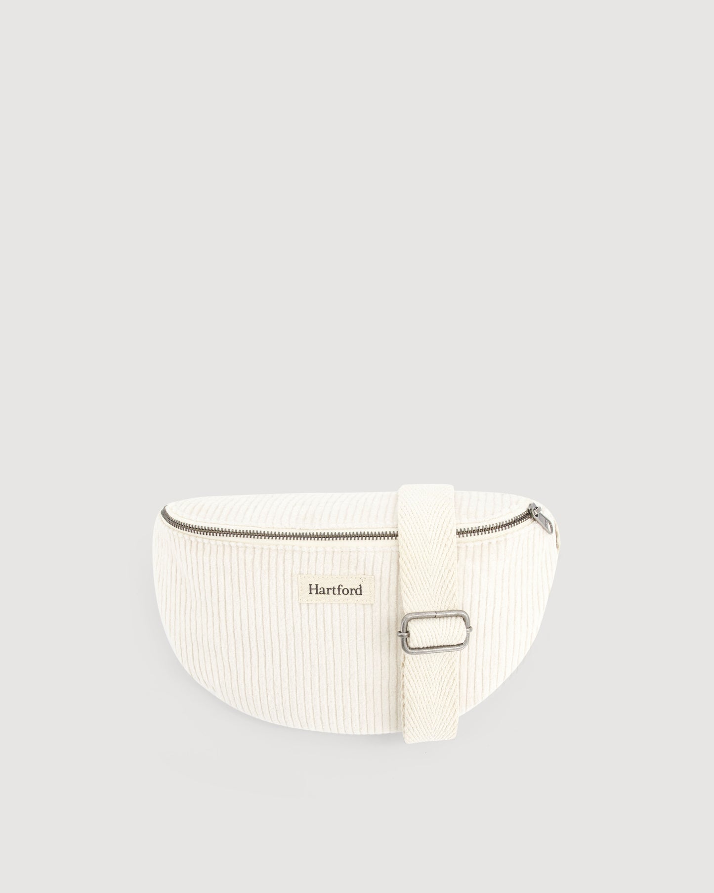 Banane Femme en Velours Côtelé Craie Etna Bag