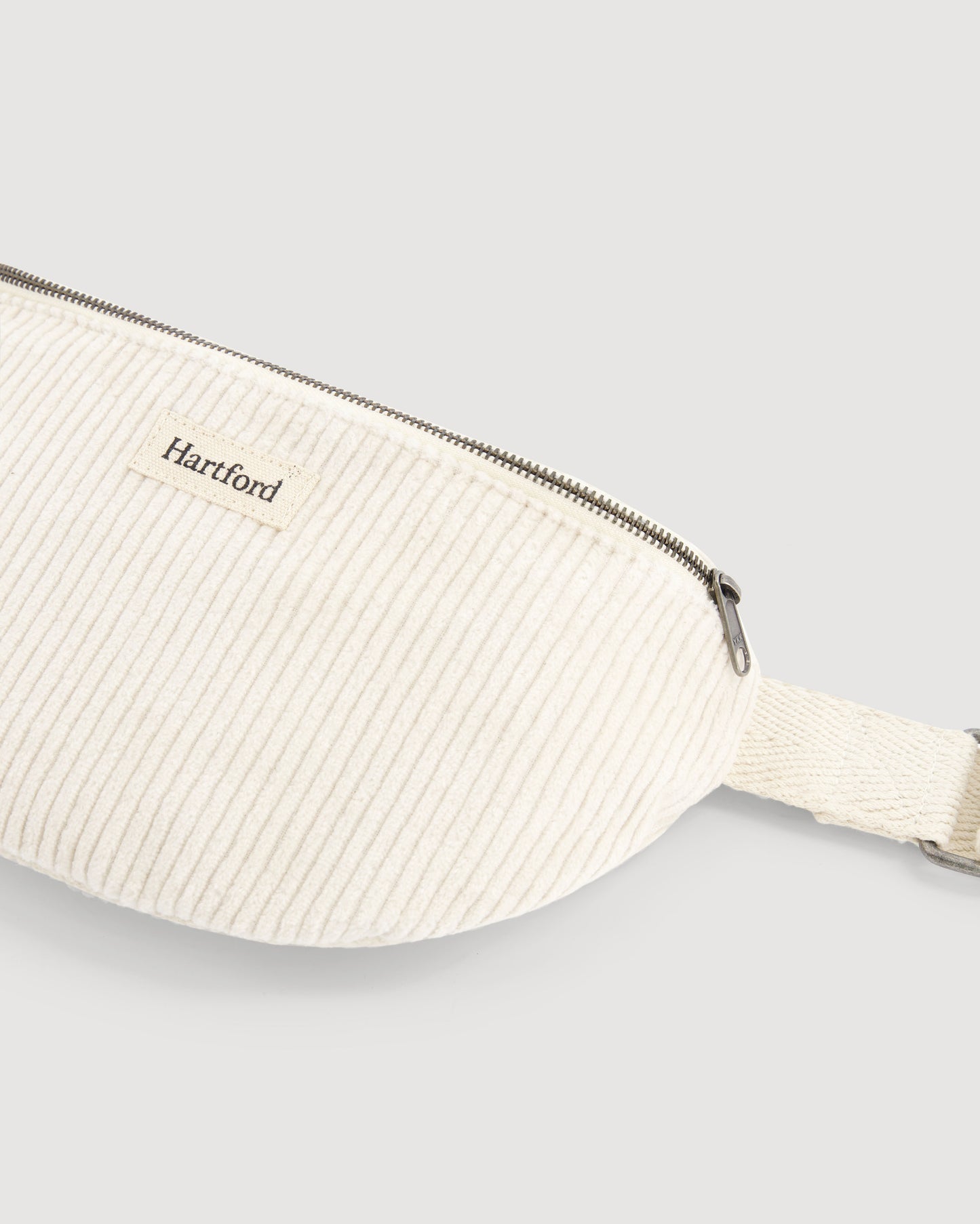 Banane Femme en Velours Côtelé Craie Etna Bag