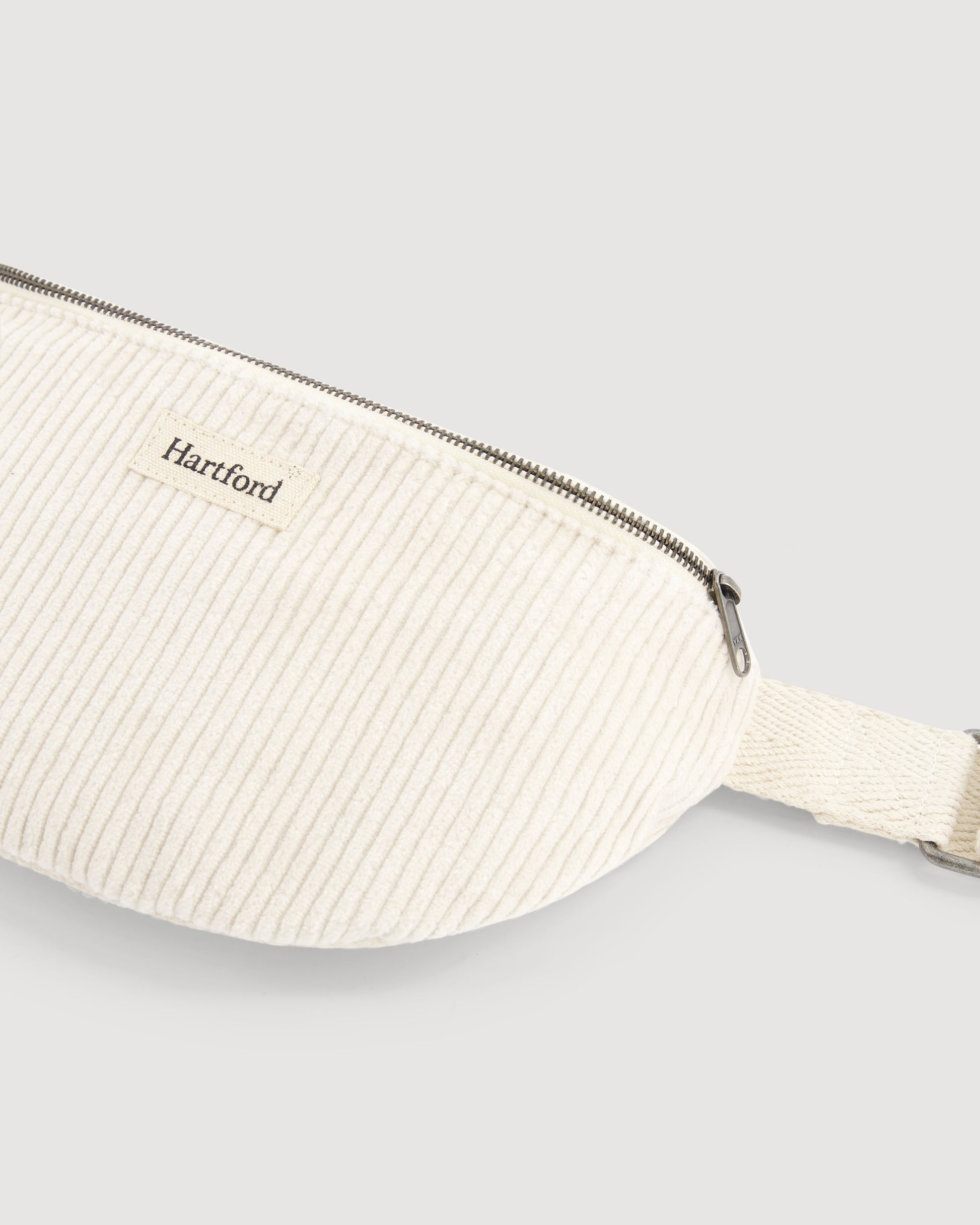 Banane Femme en Velours Côtelé Craie Etna Bag