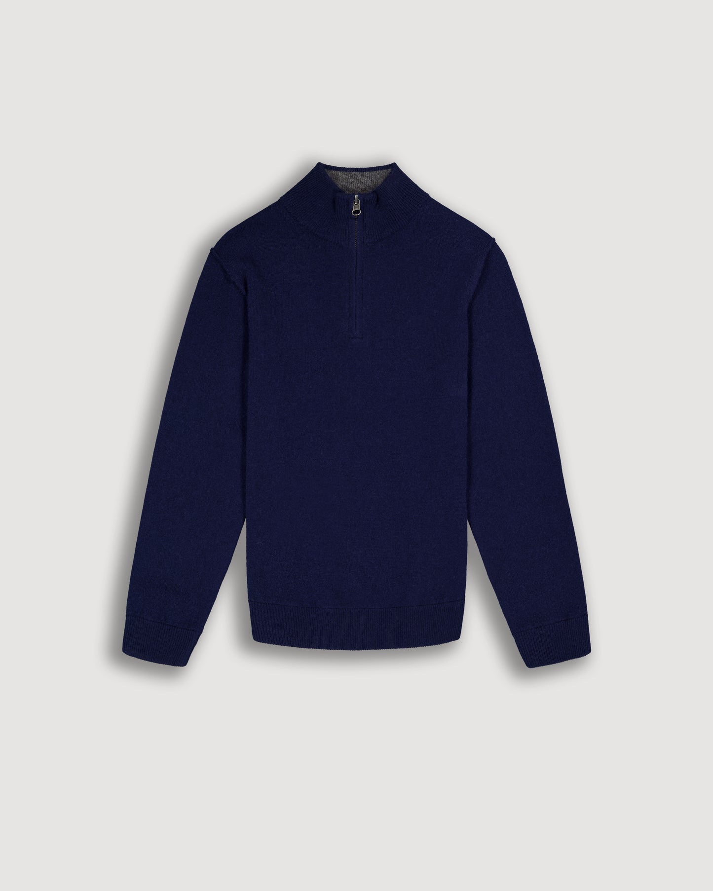 Trucker Boys' Navy Blue Wool & Cashmere Sweater
