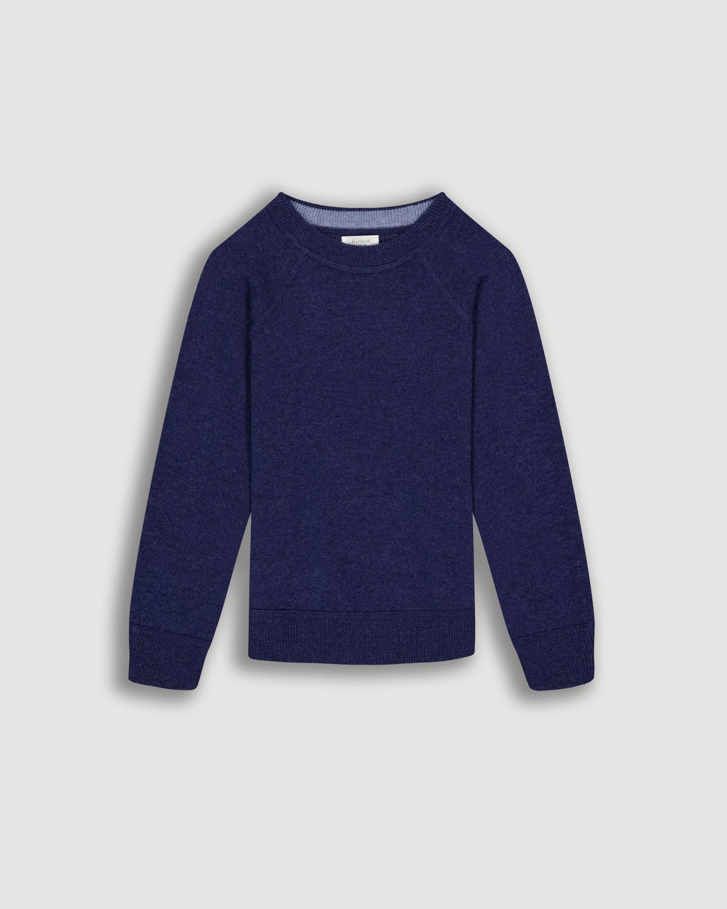 Pull Garçon en Laine & Cachemire Bleu Indigo
