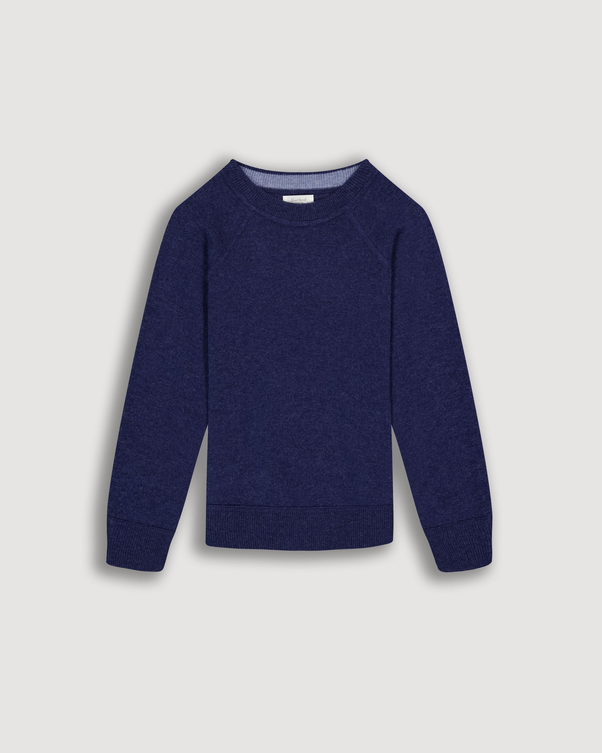 Pull Garçon en Laine & Cachemire Bleu Indigo