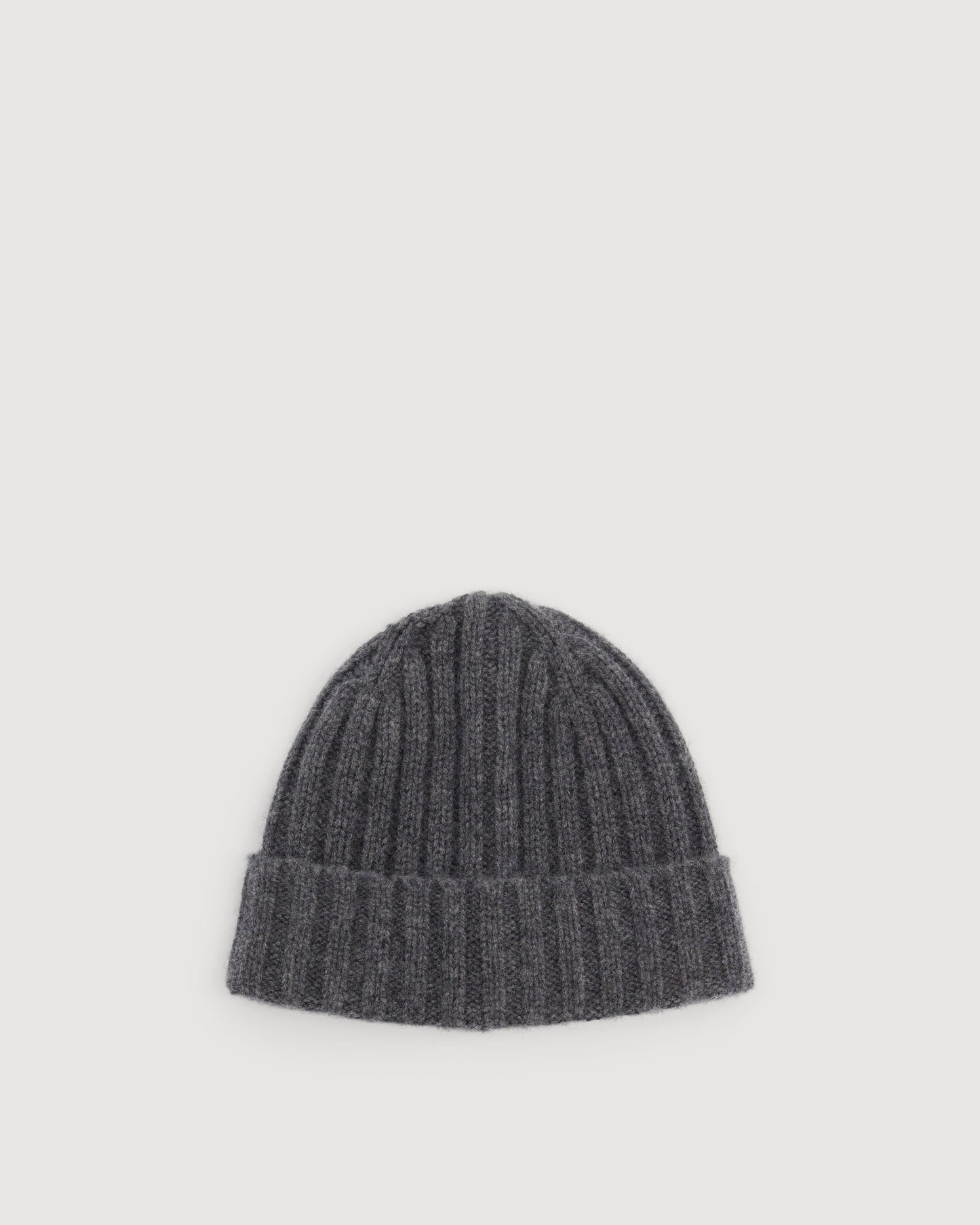 Bonnet Garçon en Laine & Cachemire Gris