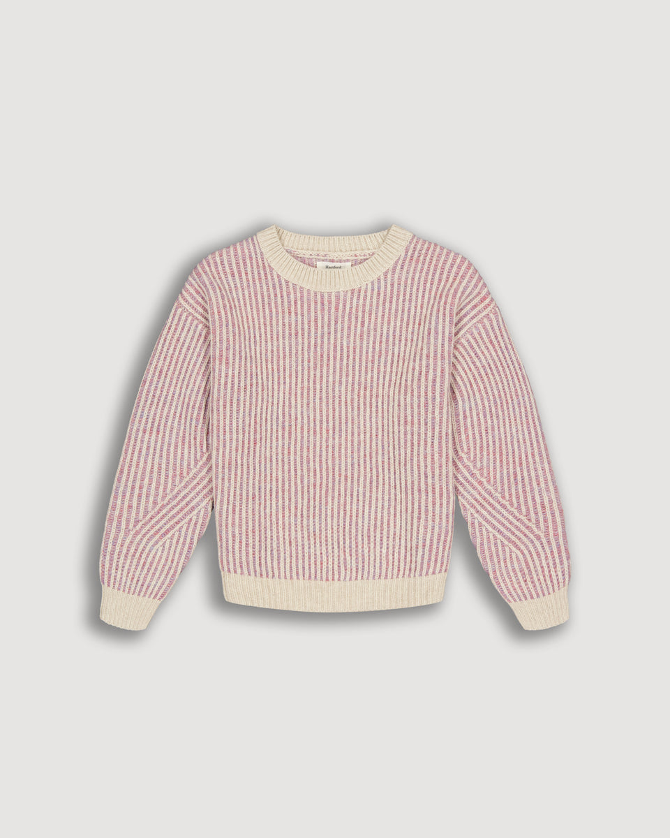 Major Girl's Women's Pink Merinos Wool Sweat - Image principale