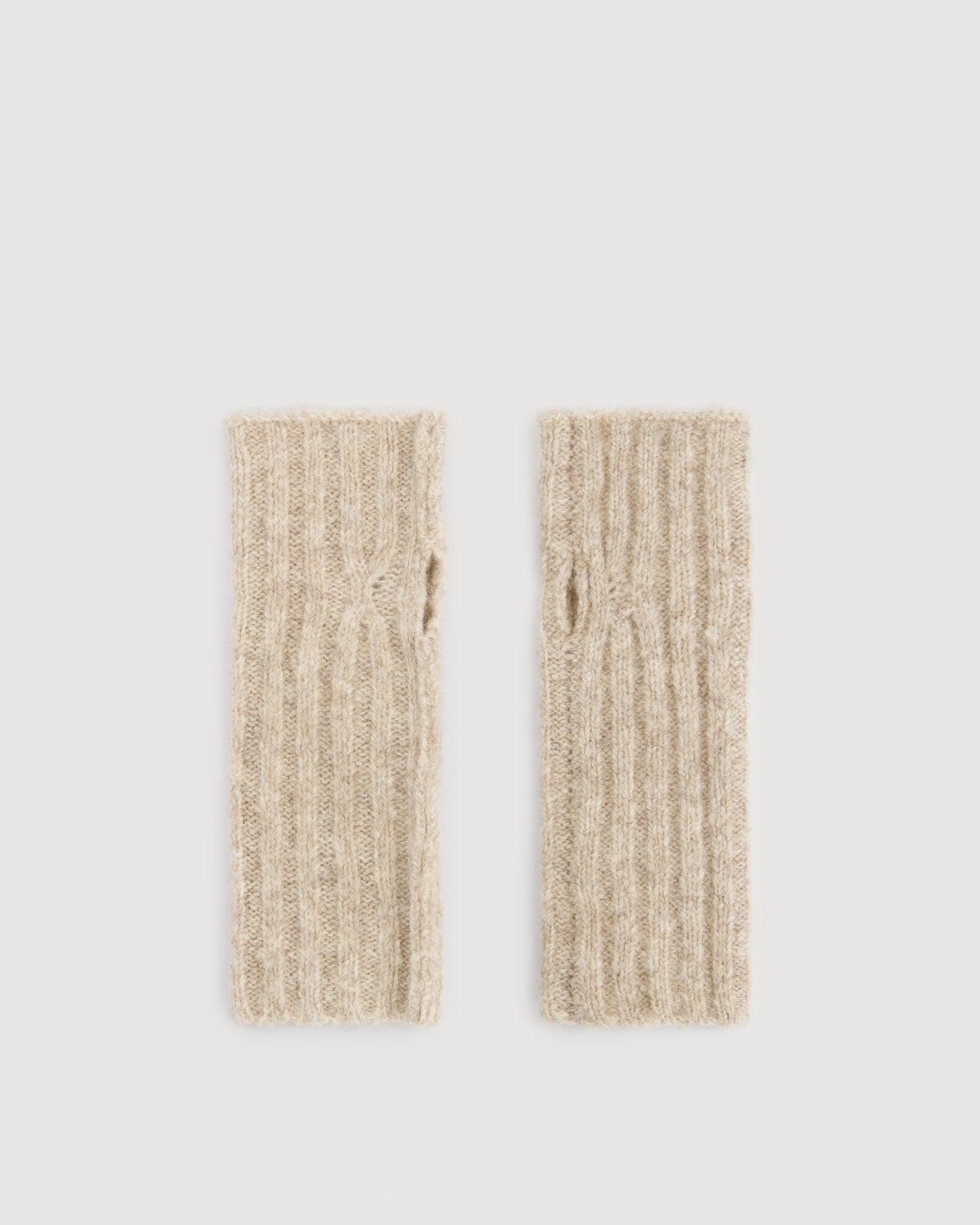 Mitaines Femme en Yak & Alpaga Naturel Gloves