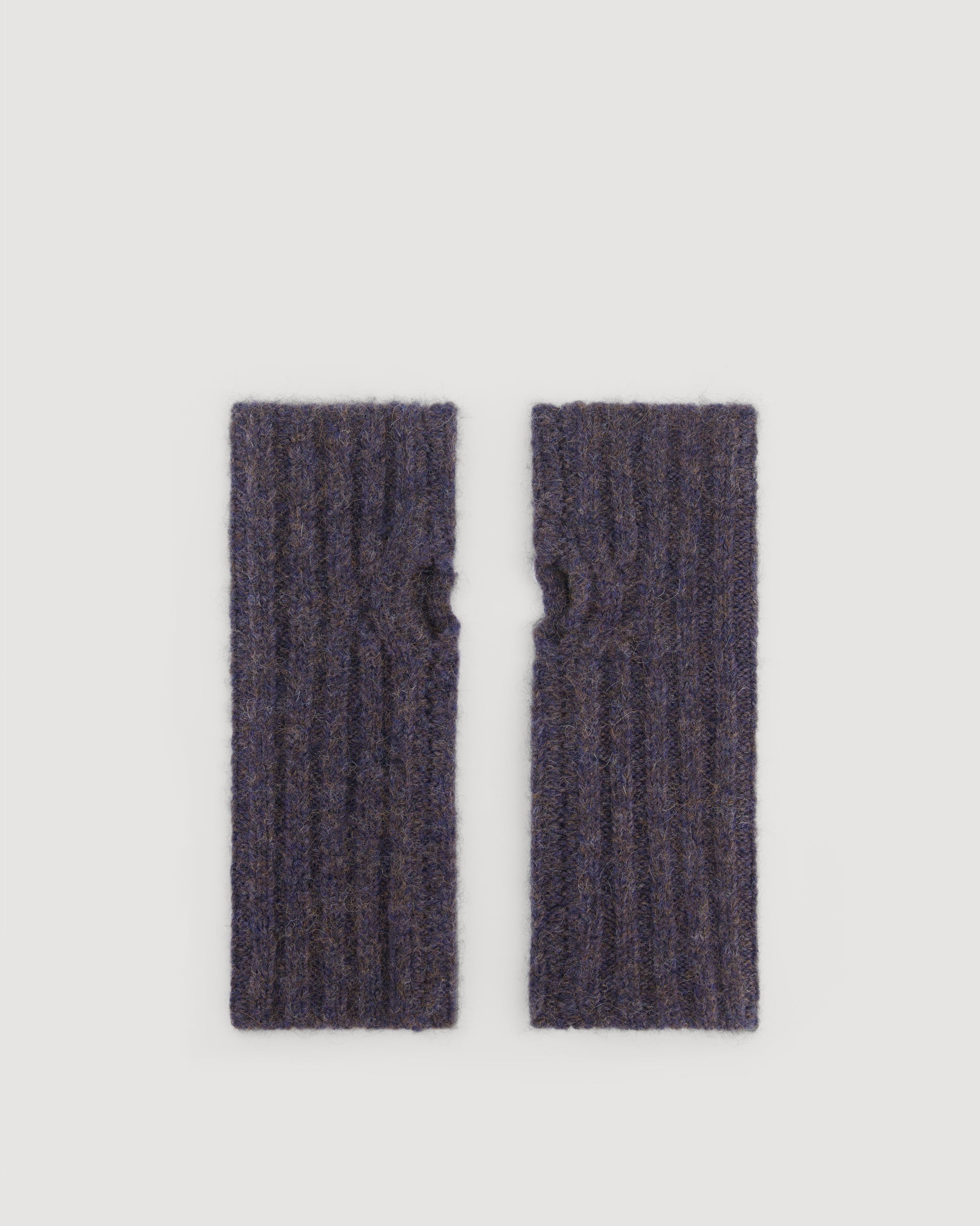 Mitaines Femme en Yak & Alpaga Bleu Marine Gloves