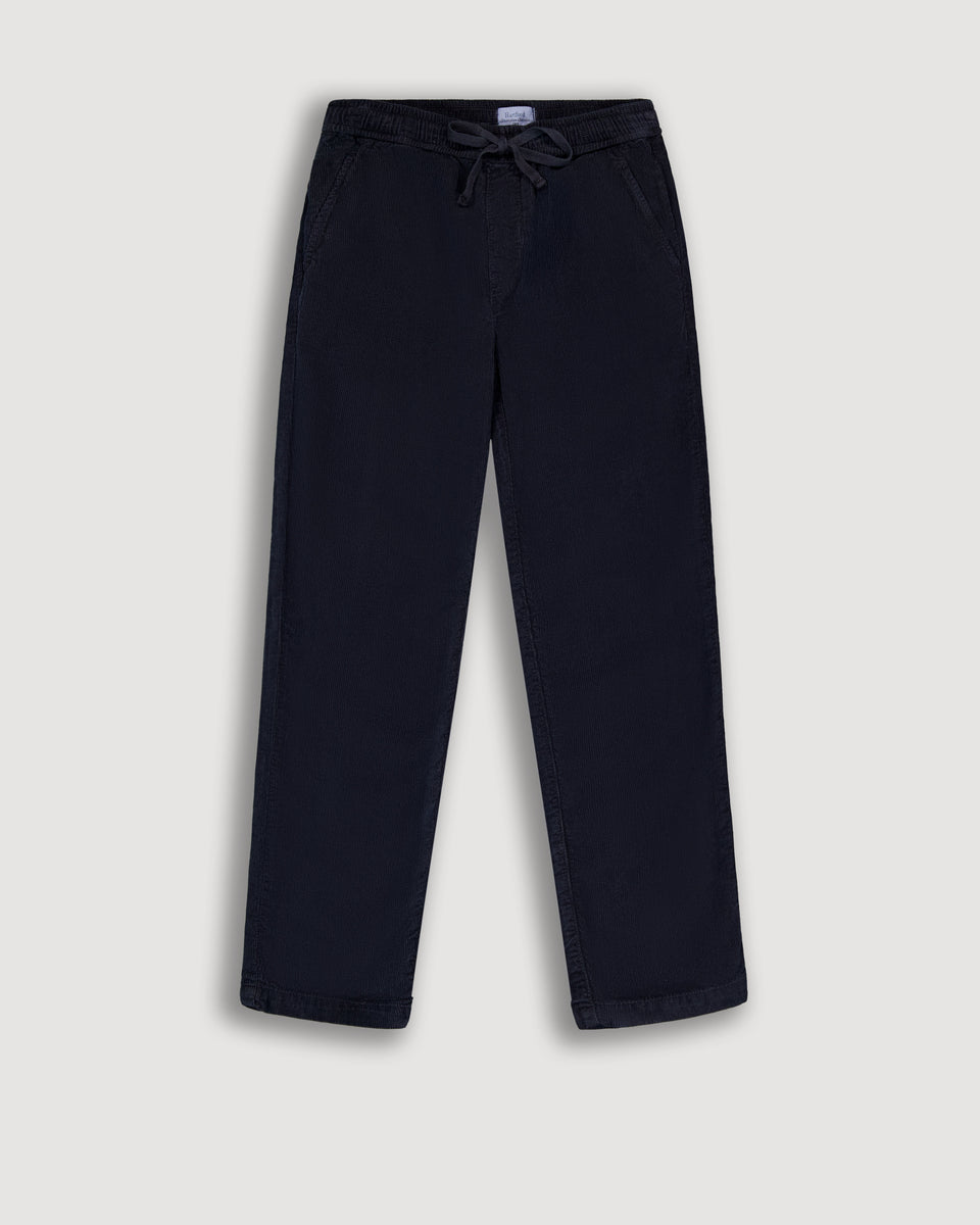 Gym Boys' Blue Corduroy Pants - Image principale