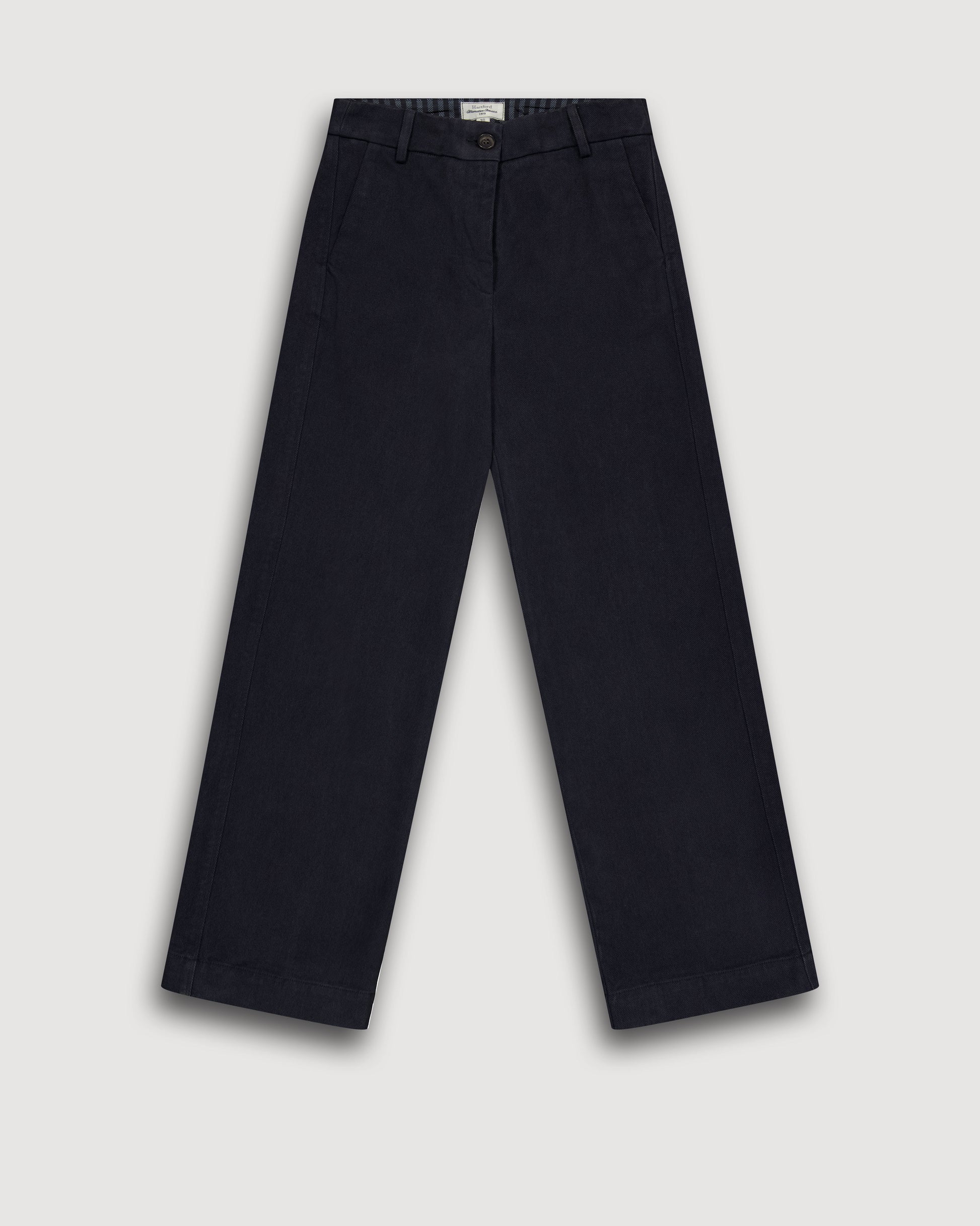 Pantalon Fille en Lyocell & Coton Bleu Pandore