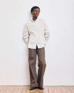 Pantalon Femme en Coton & Lyocell Léopard Pilote