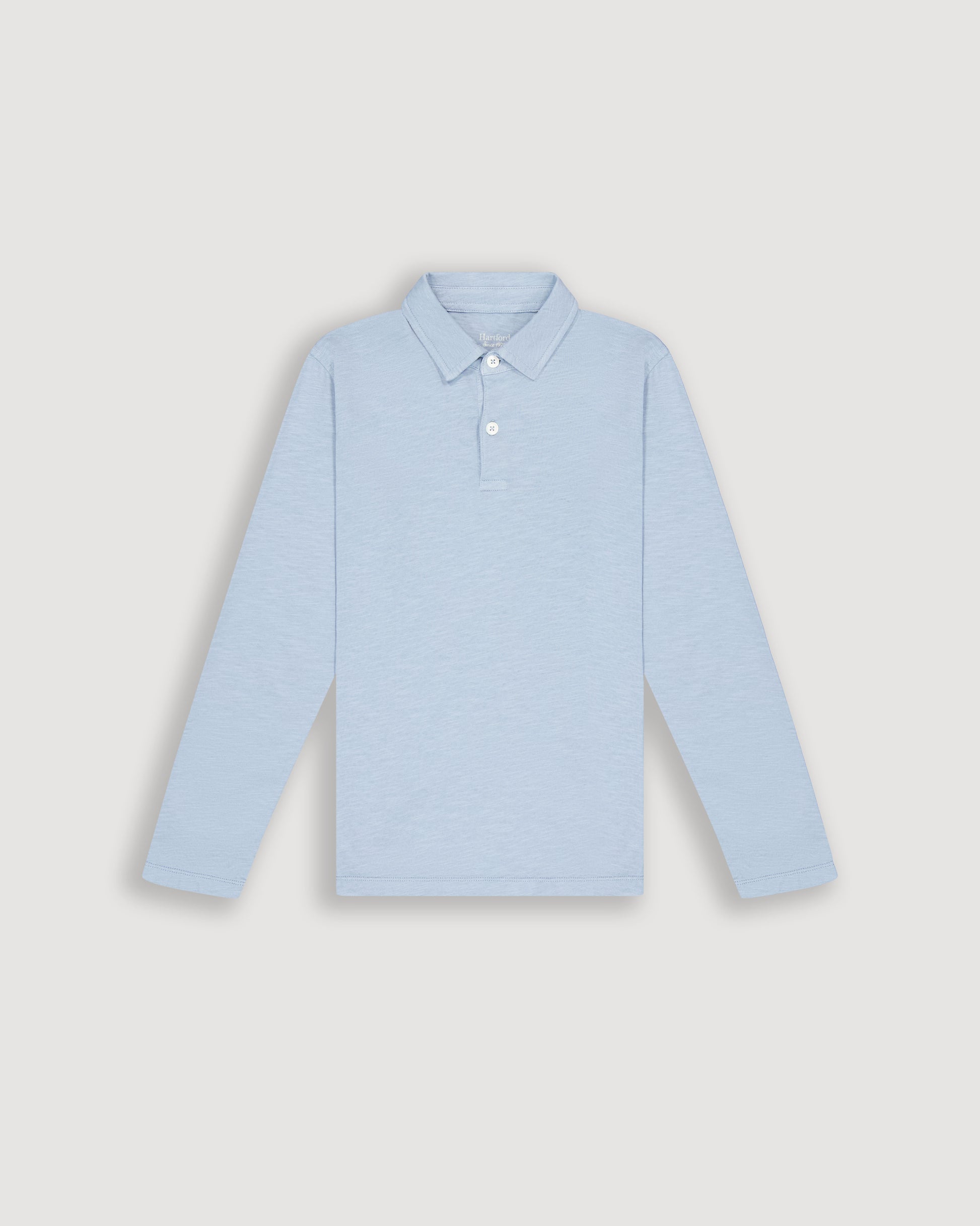 T-Shirt Garçon en Coton Slub Bleu Cobalt Pocket