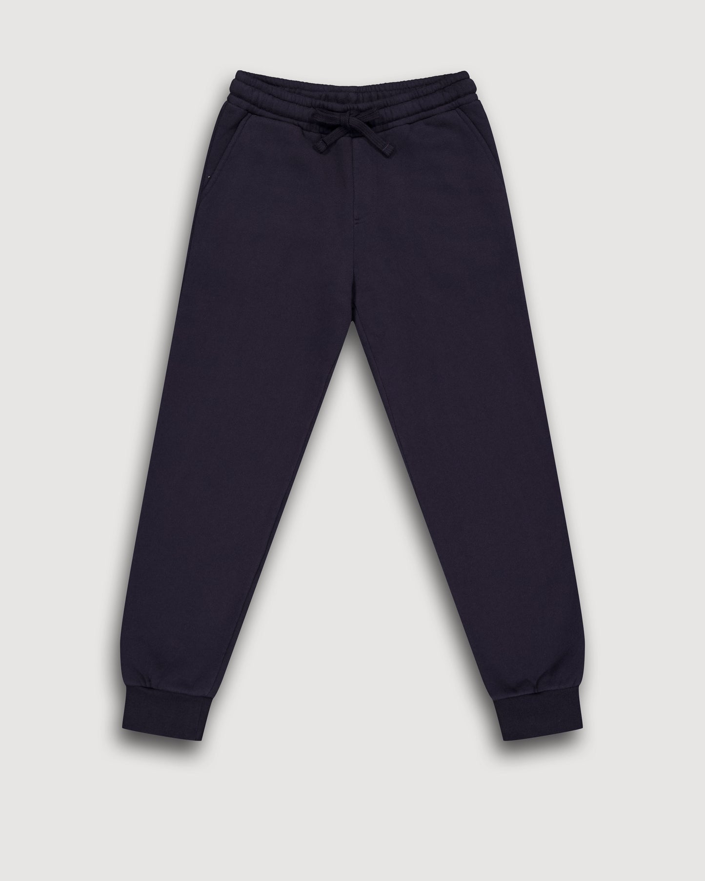 Pantalon Garçon en Molleton Bleu Marine Jog
