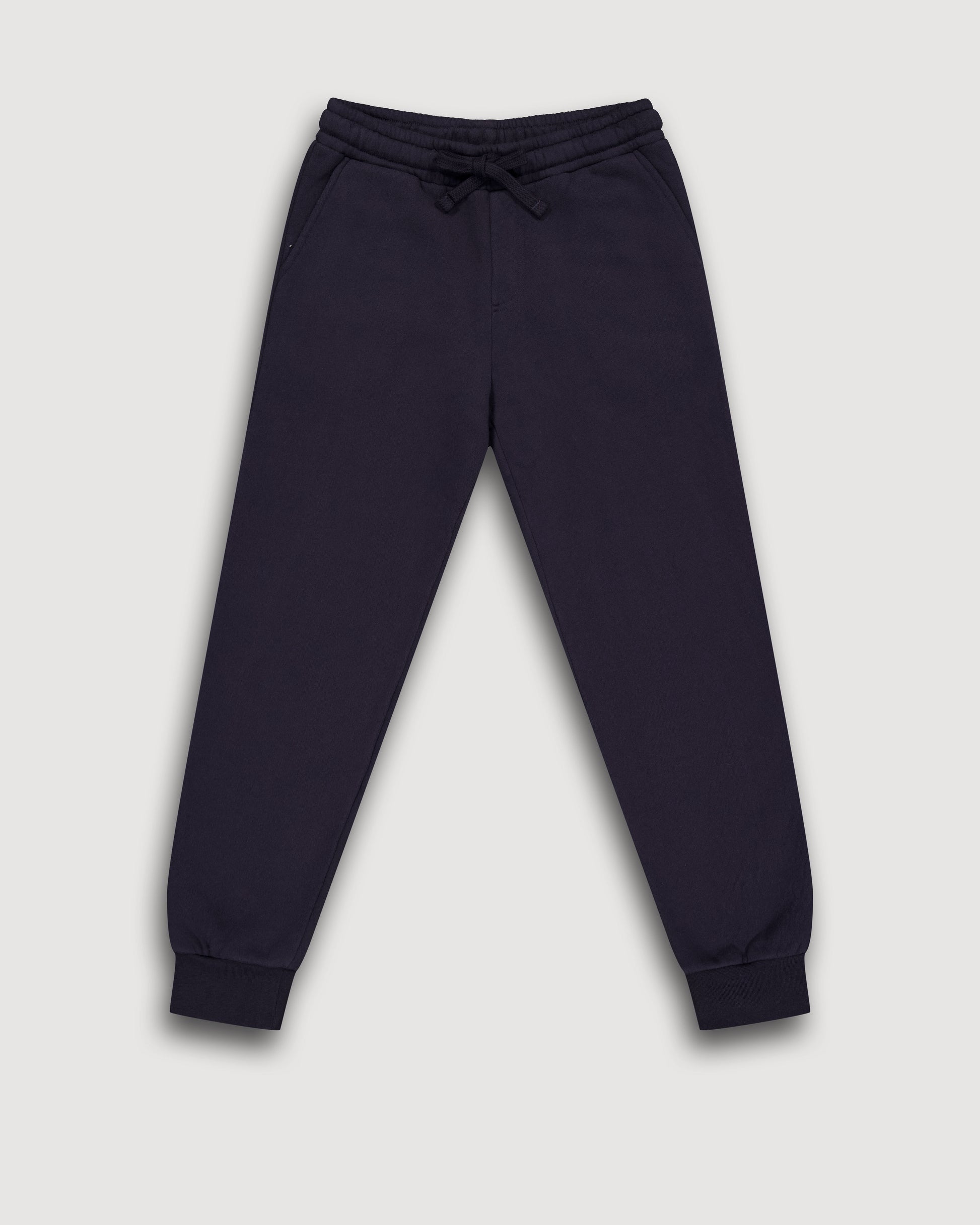 Pantalon Garçon en Molleton Bleu Marine Jog
