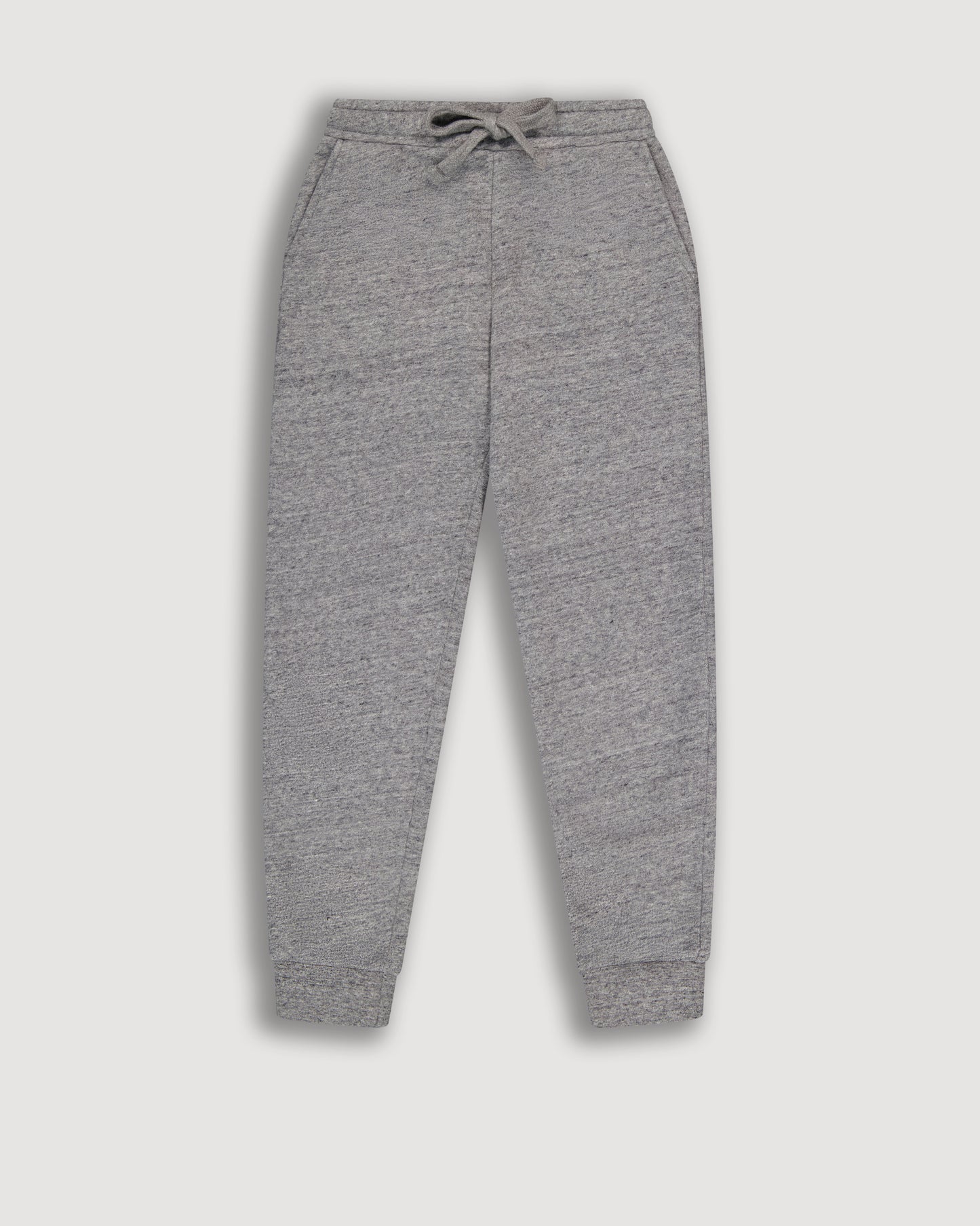 Pantalon Garçon en Molleton Gris Jog