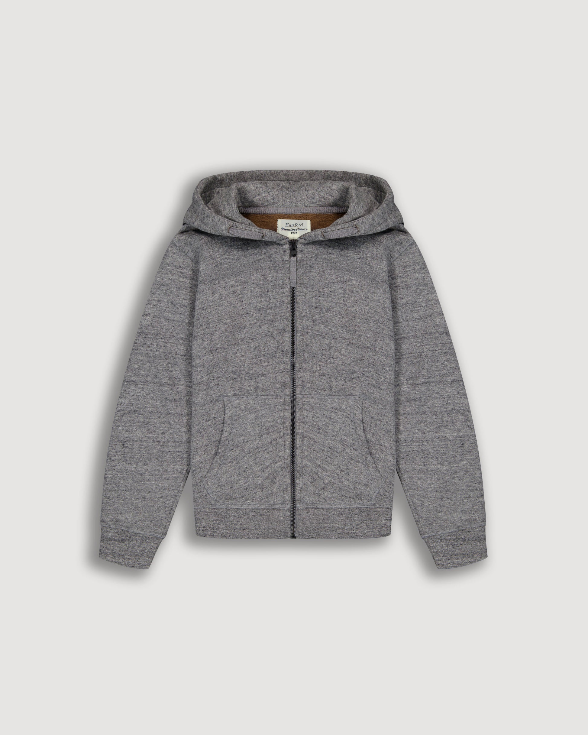 Sweatshirt à capuche Garçon en Molleton Gris