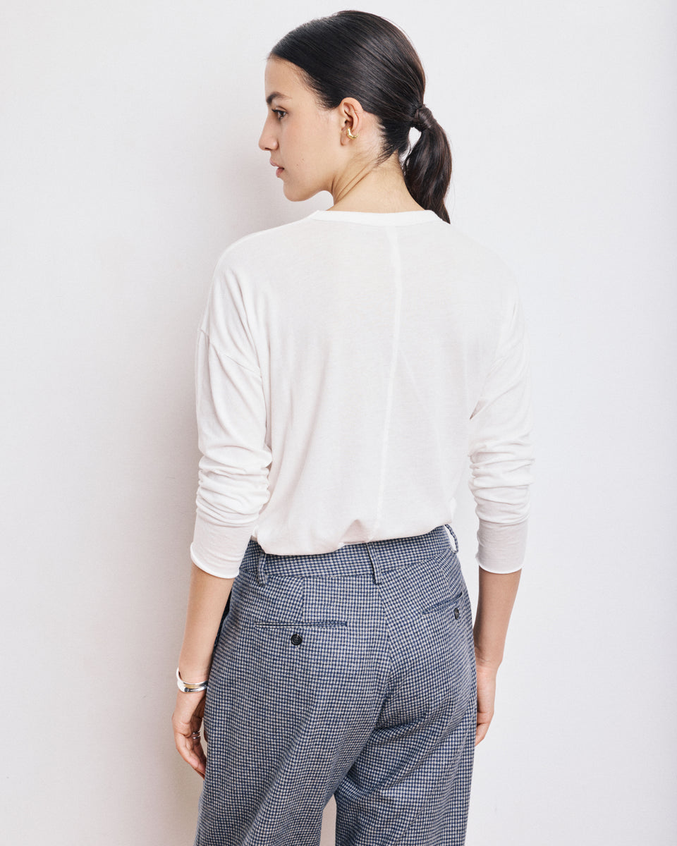 Camiseta Algodón para mujer & Modal Crudo Tarmac - Image alternative