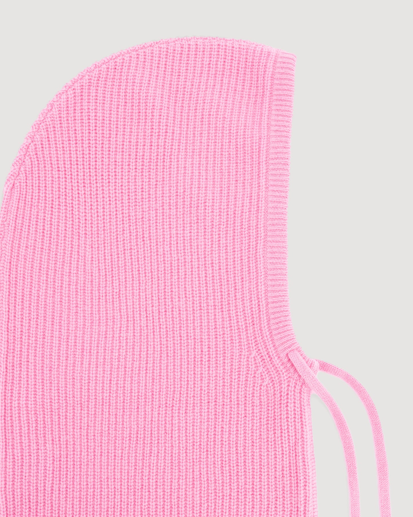Cagoule Femme en Laine & Cachemire Rose Mellon