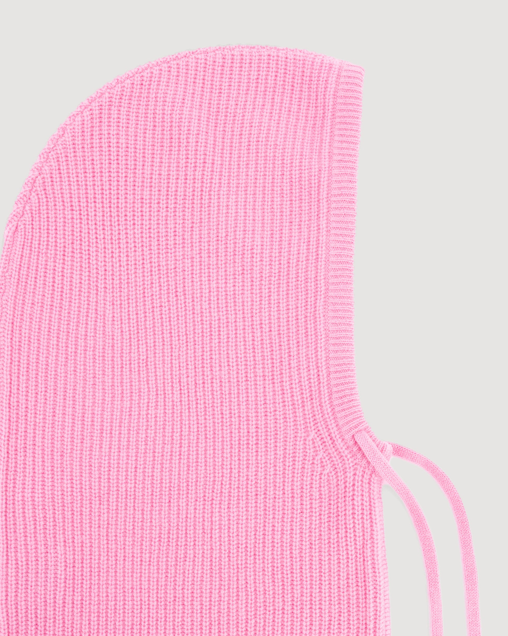 Cagoule Femme en Laine & Cachemire Rose Mellon