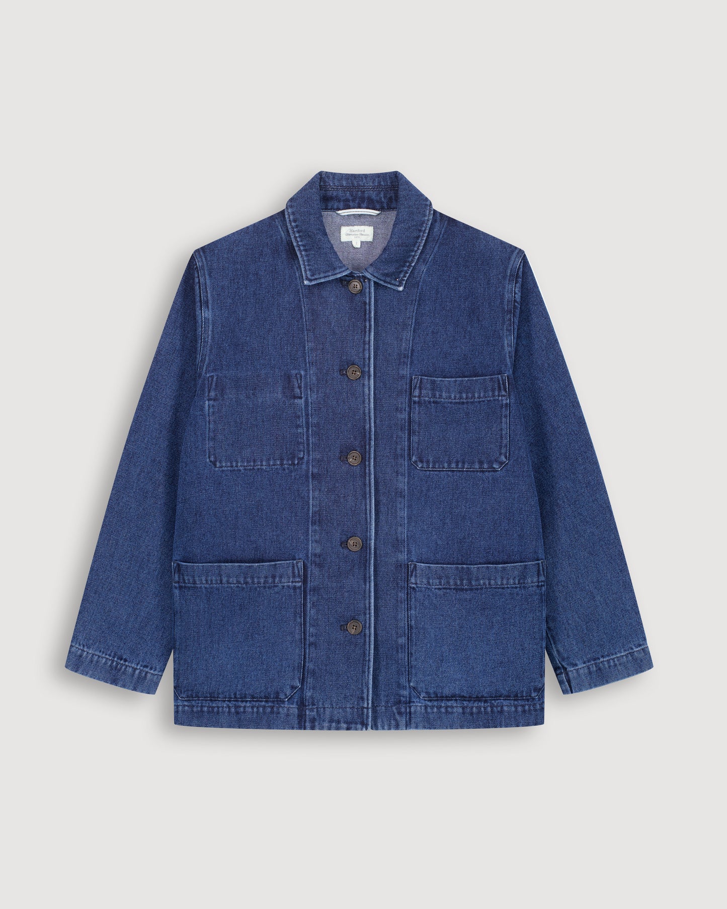 Veste Femme en Lyocell & Coton Denim Bleu Verdi
