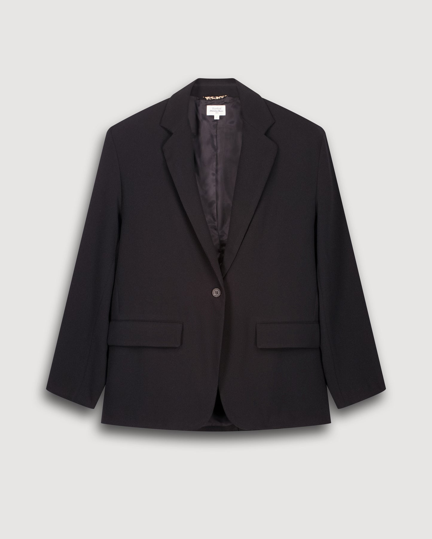 Veste Femme en Crêpe Noir Victo