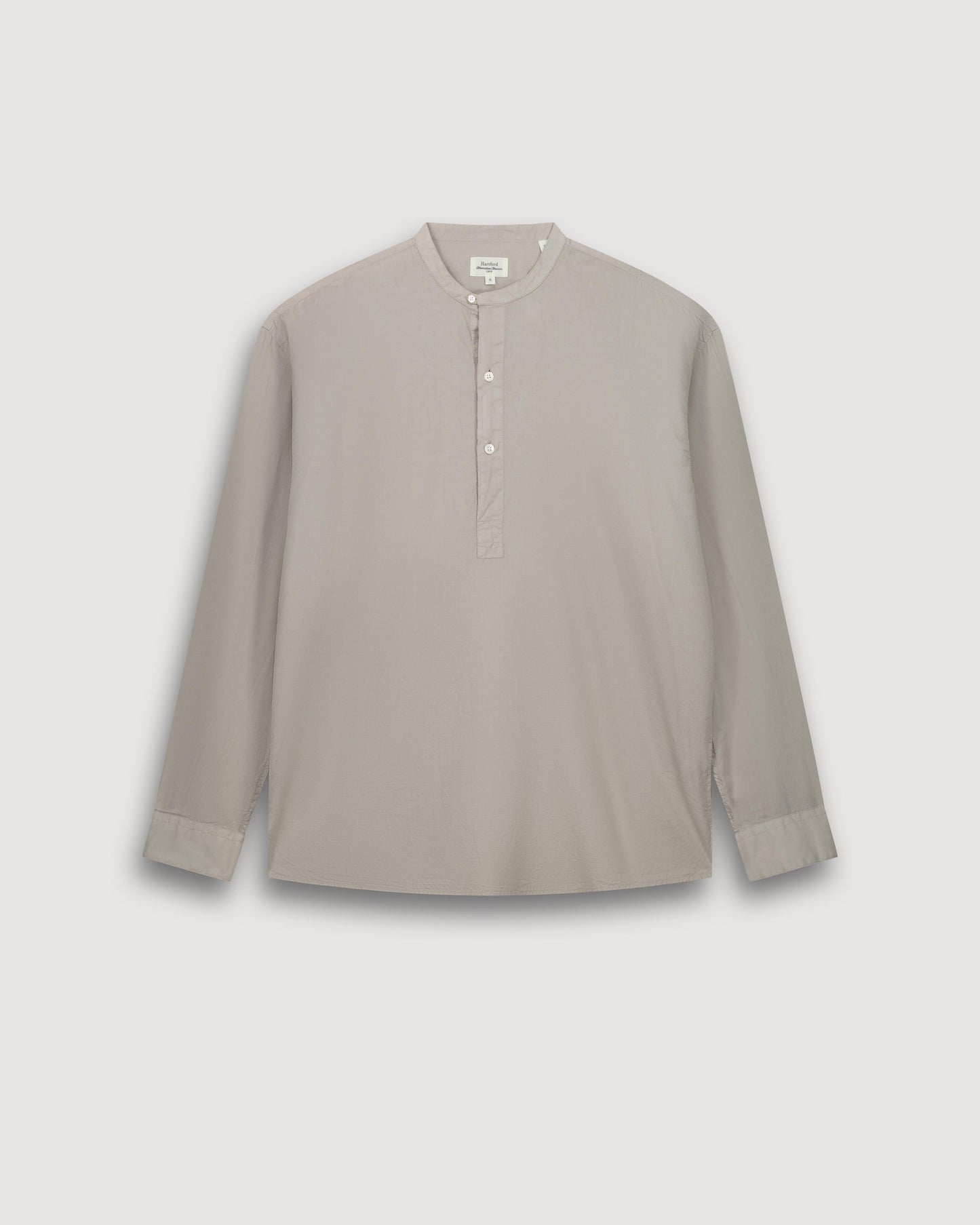 Chemise Homme en Voile de Coton Vert Sauge Faldo