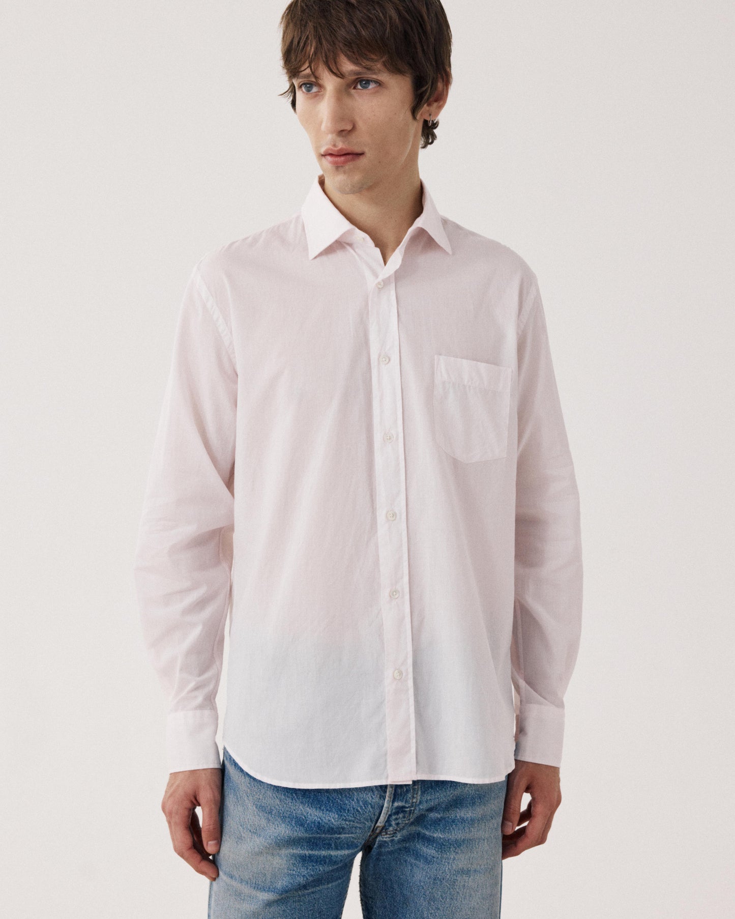 Men's Pink End-to-end Shirt Paul BF11015-06
