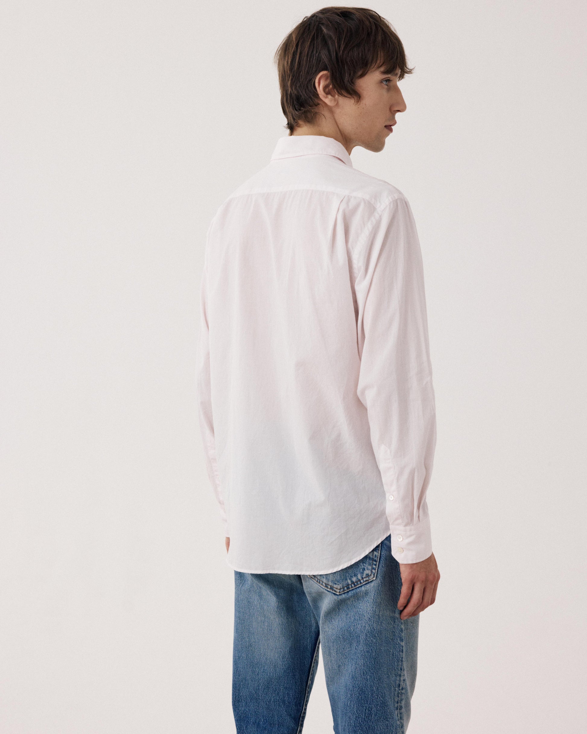 Men's Pink End-to-end Shirt Paul BF11015-06