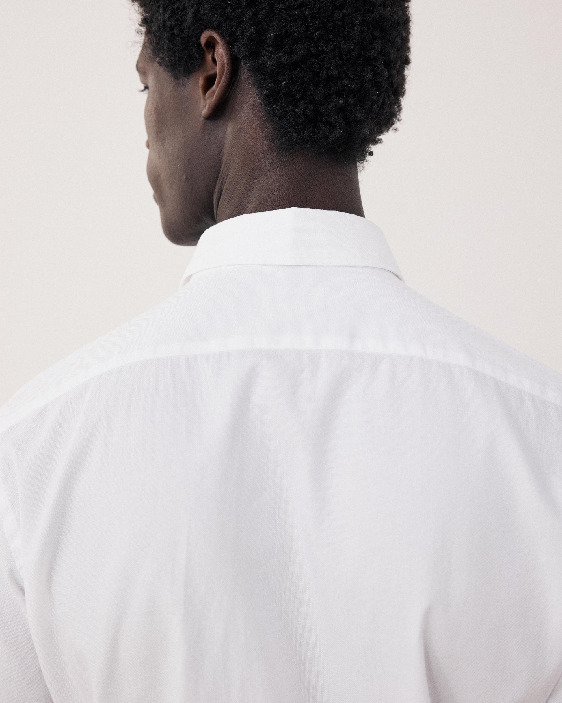 Sammy BF12006-01 Men's White Cotton Oxford Shirt