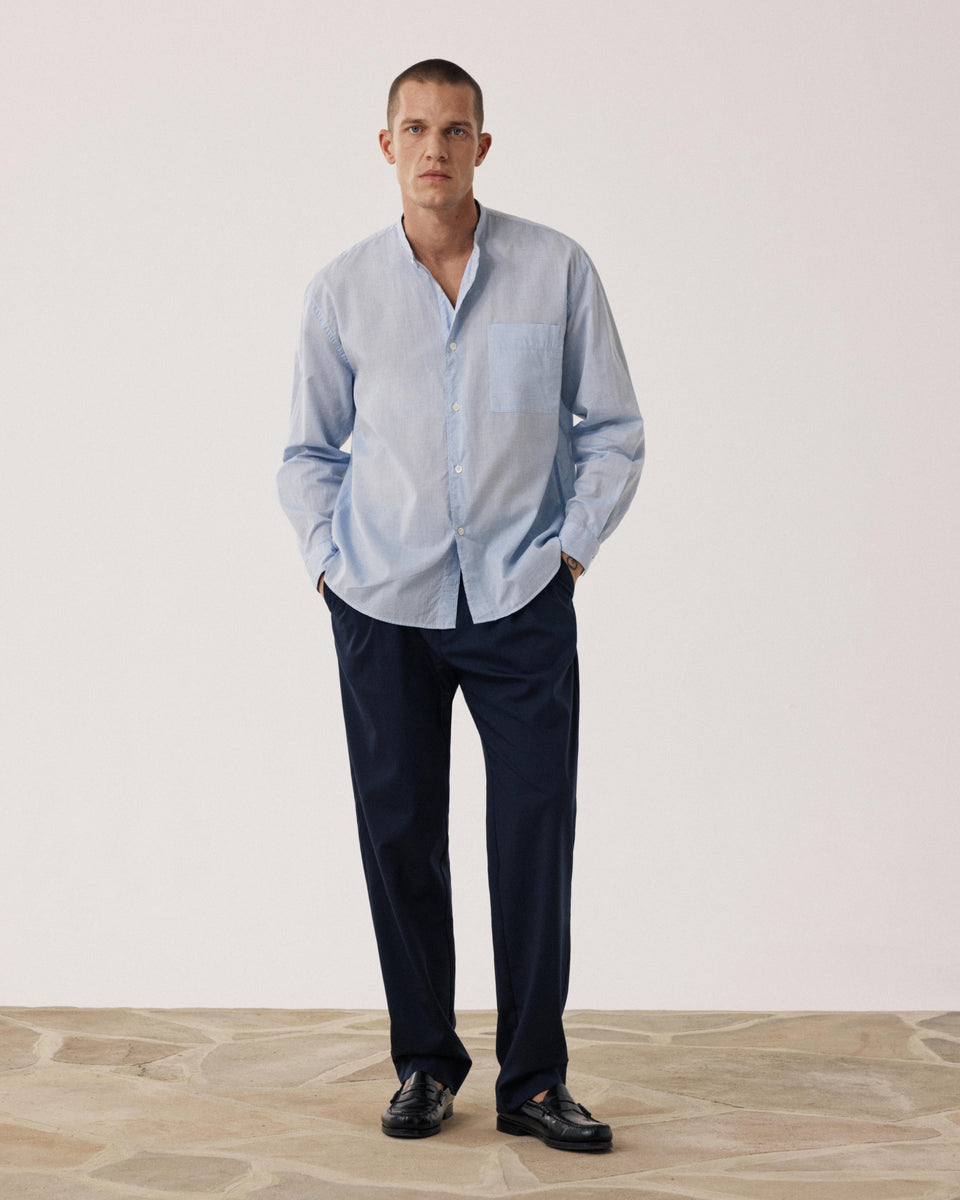 Fisher Men's Blue End-to-end Shirt - Image alternative