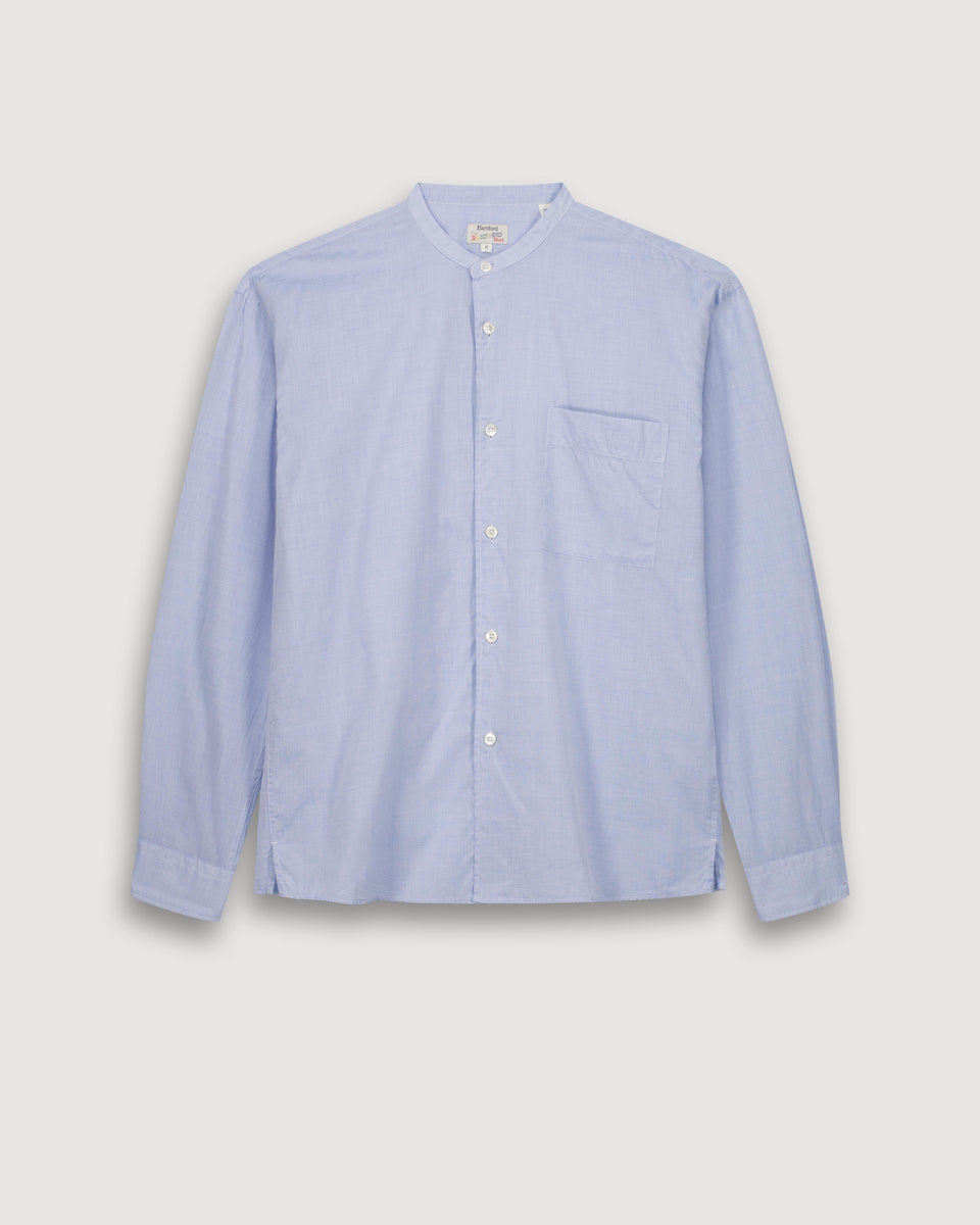 Chemise Homme en Fil-à-fil Bleu Fisher - Image 3