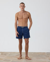 Men's Navy Blue Classic Swim trunks