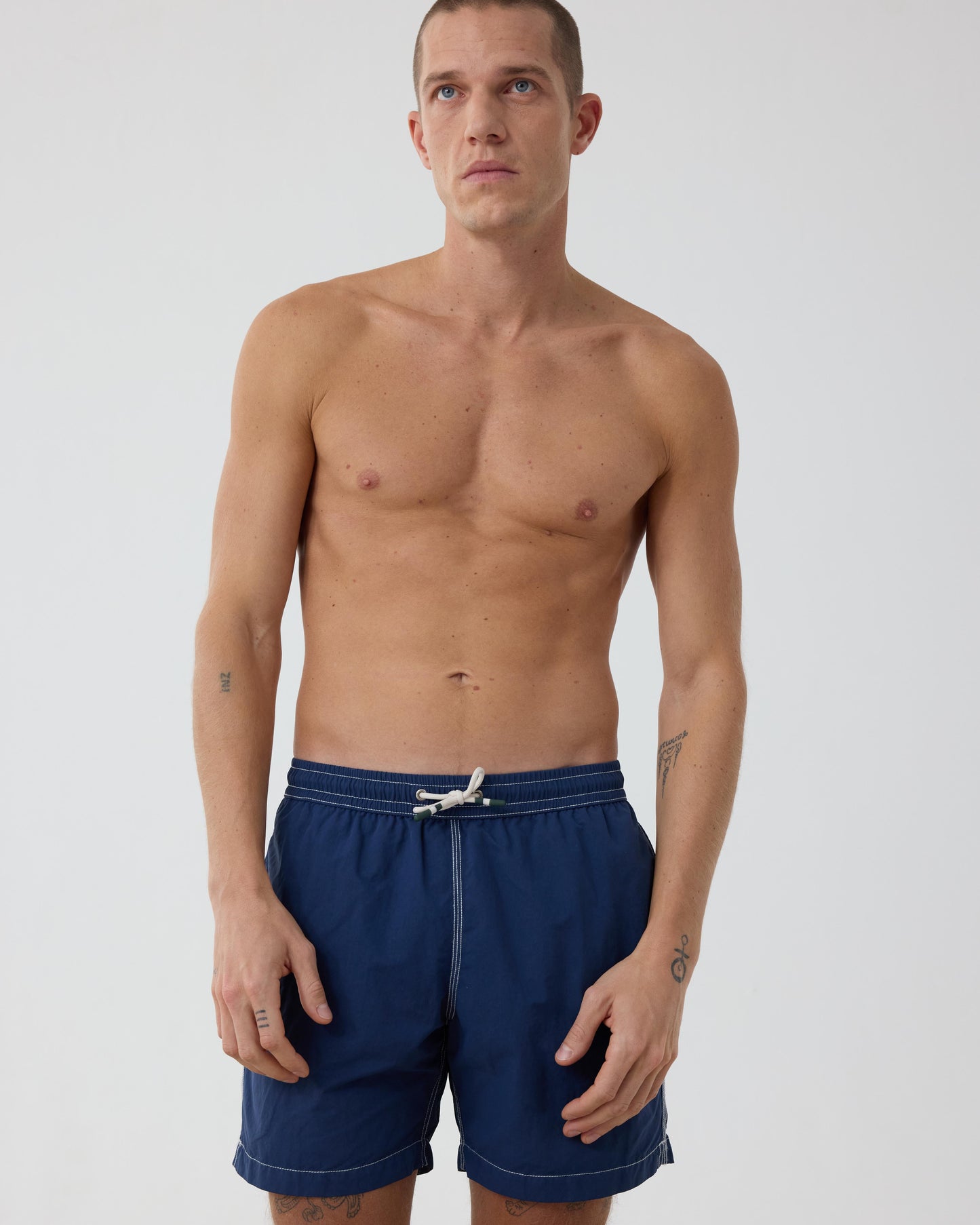 Men's Classic Navy Blue Swim Trunks BF30200-58