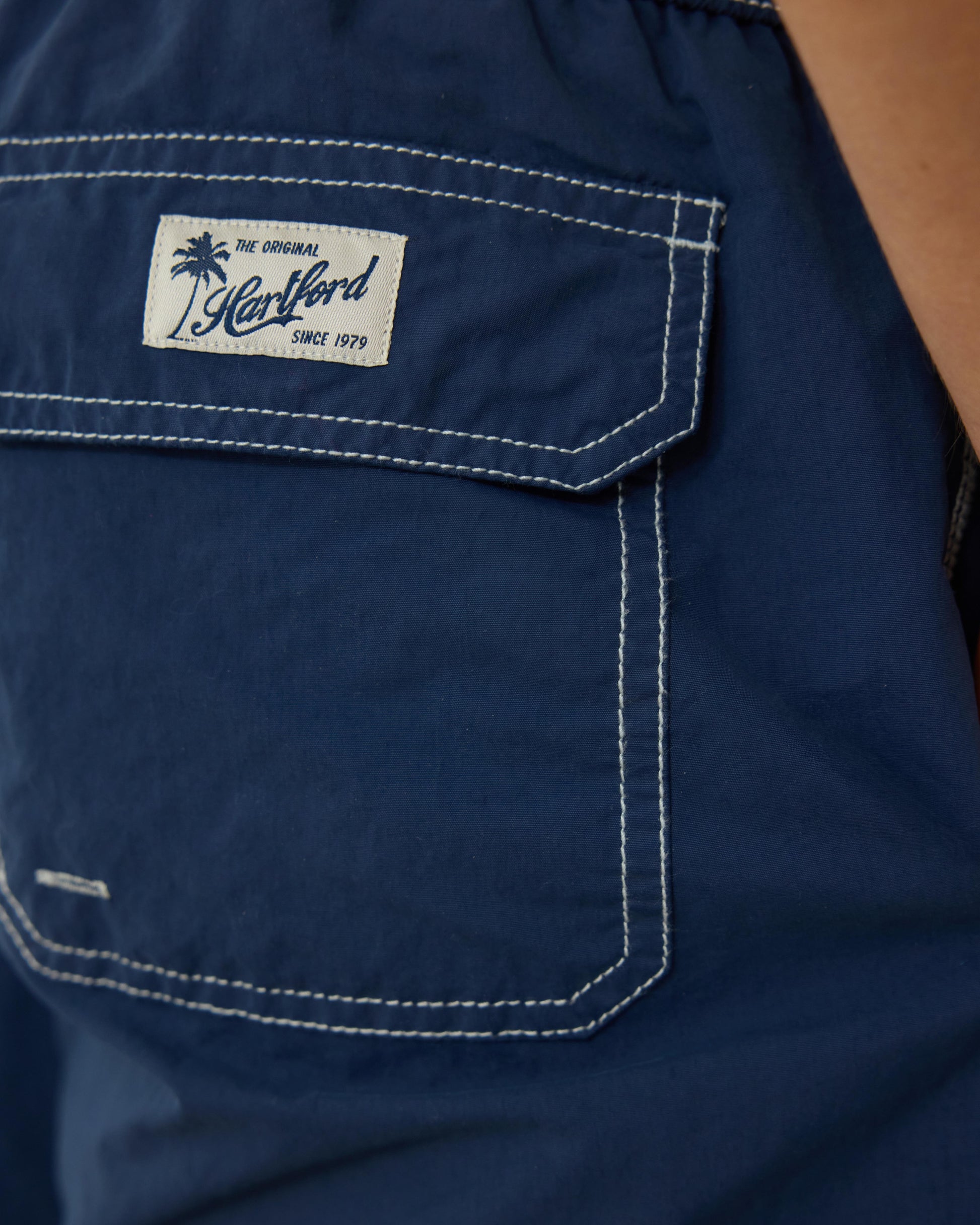 Men's Classic Navy Blue Swim Trunks BF30200-58