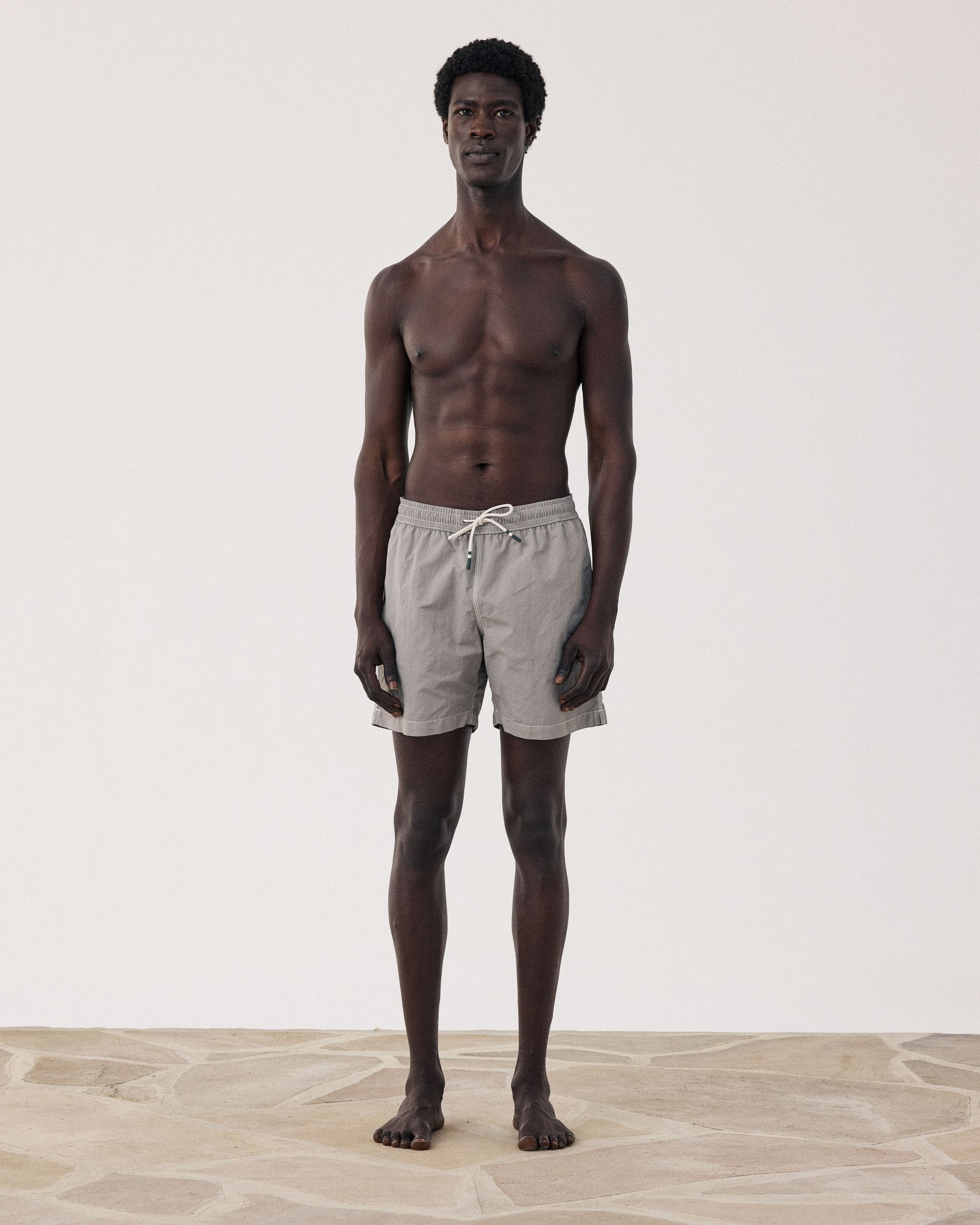 Maillot Homme Uni Vert Sauge Swim BF30200-71