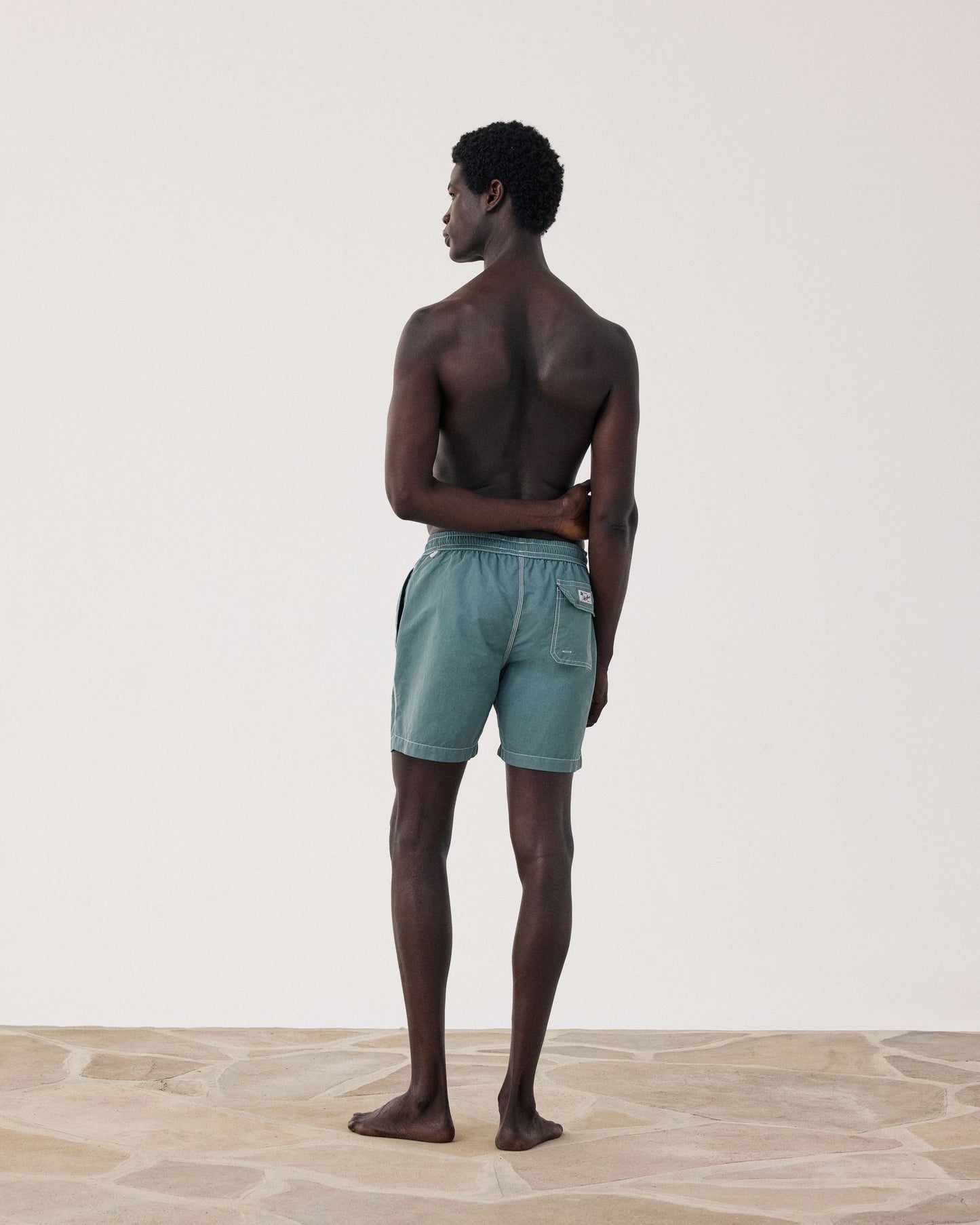 Maillot Homme Uni Vert Cactus Swim BF30200-72