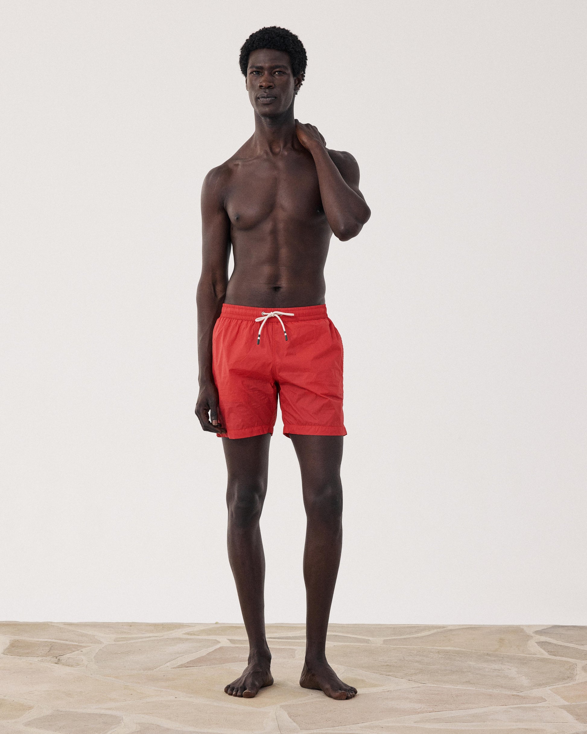 Traje de baño ultraligero para hombre rojo Swim BF30202-02