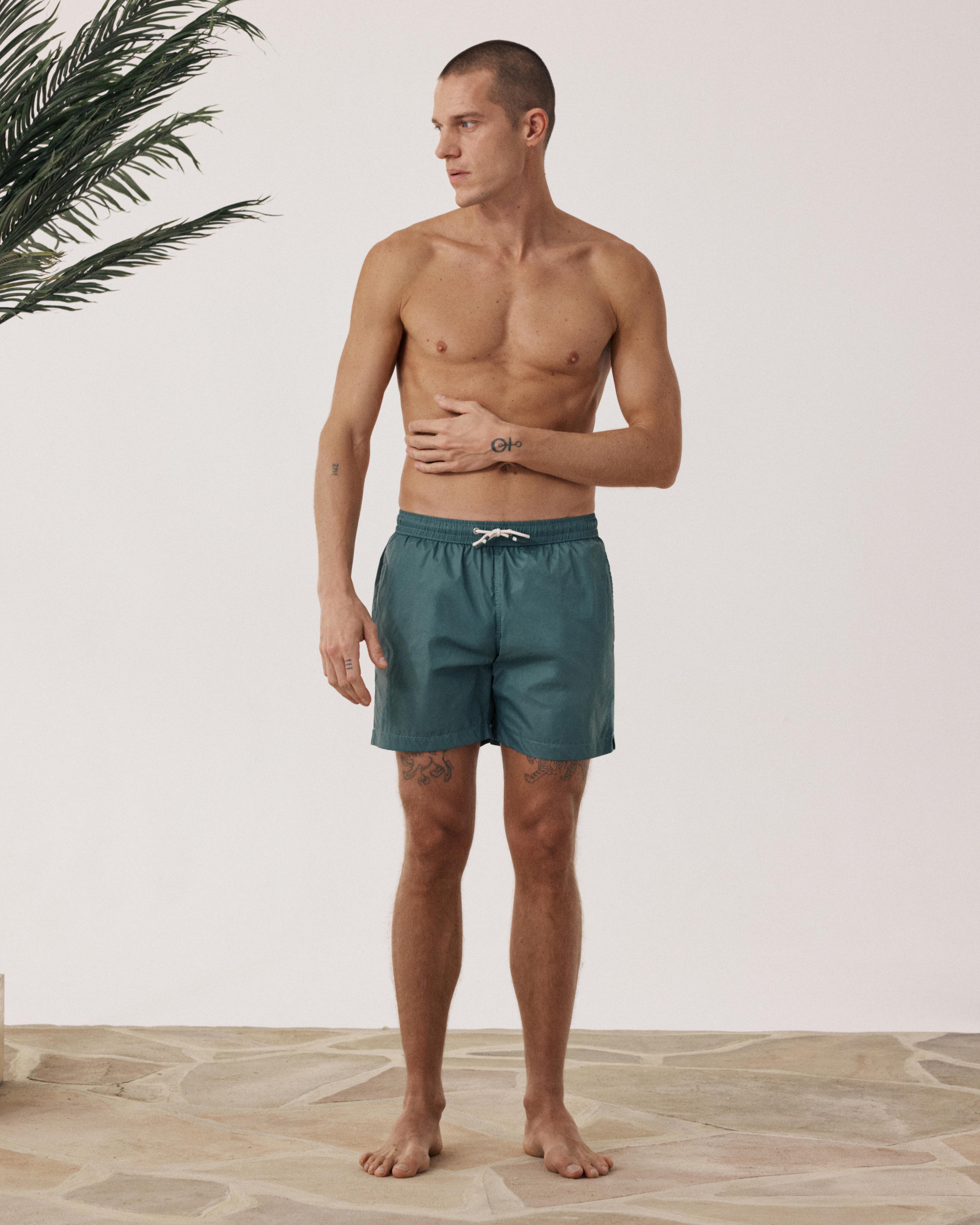 Men's Jade Green Ultra-Light Swim trunks BF30202-10 - Men's Swim