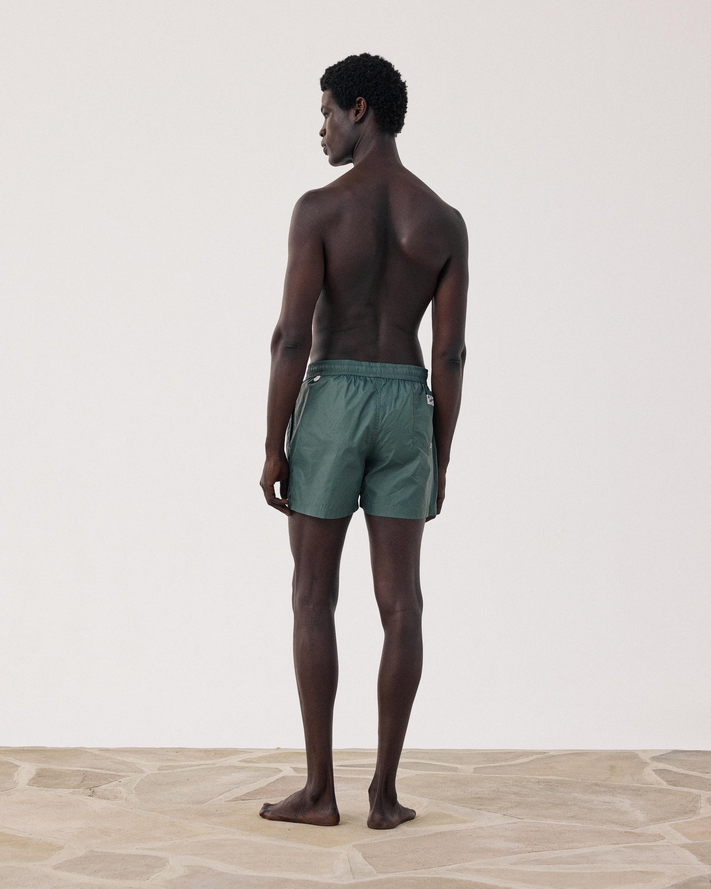 Men's Ultra-Lightweight Military Green Boxer Shorts BF32202-08