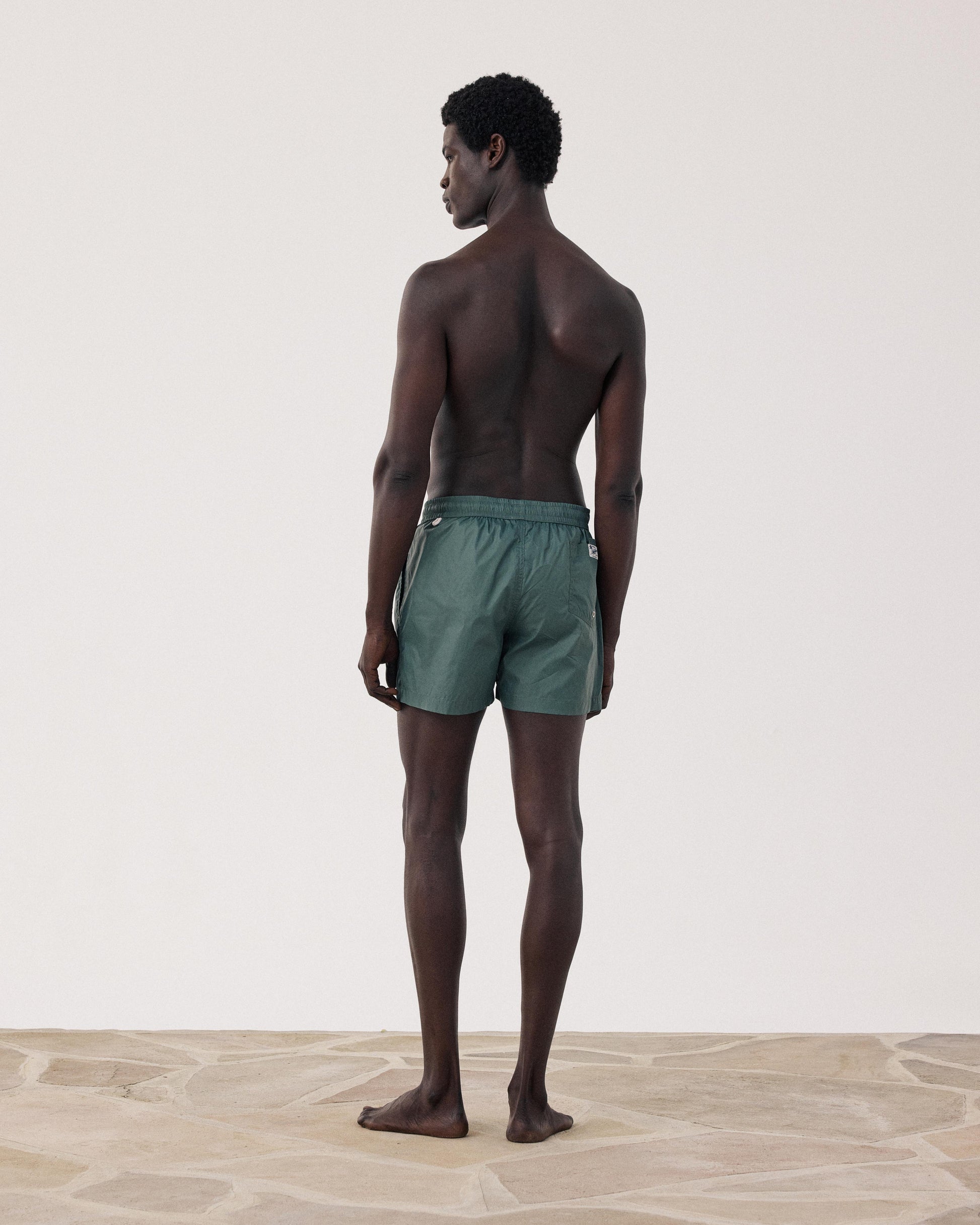 Men's Ultra-Lightweight Military Green Boxer Shorts BF32202-08