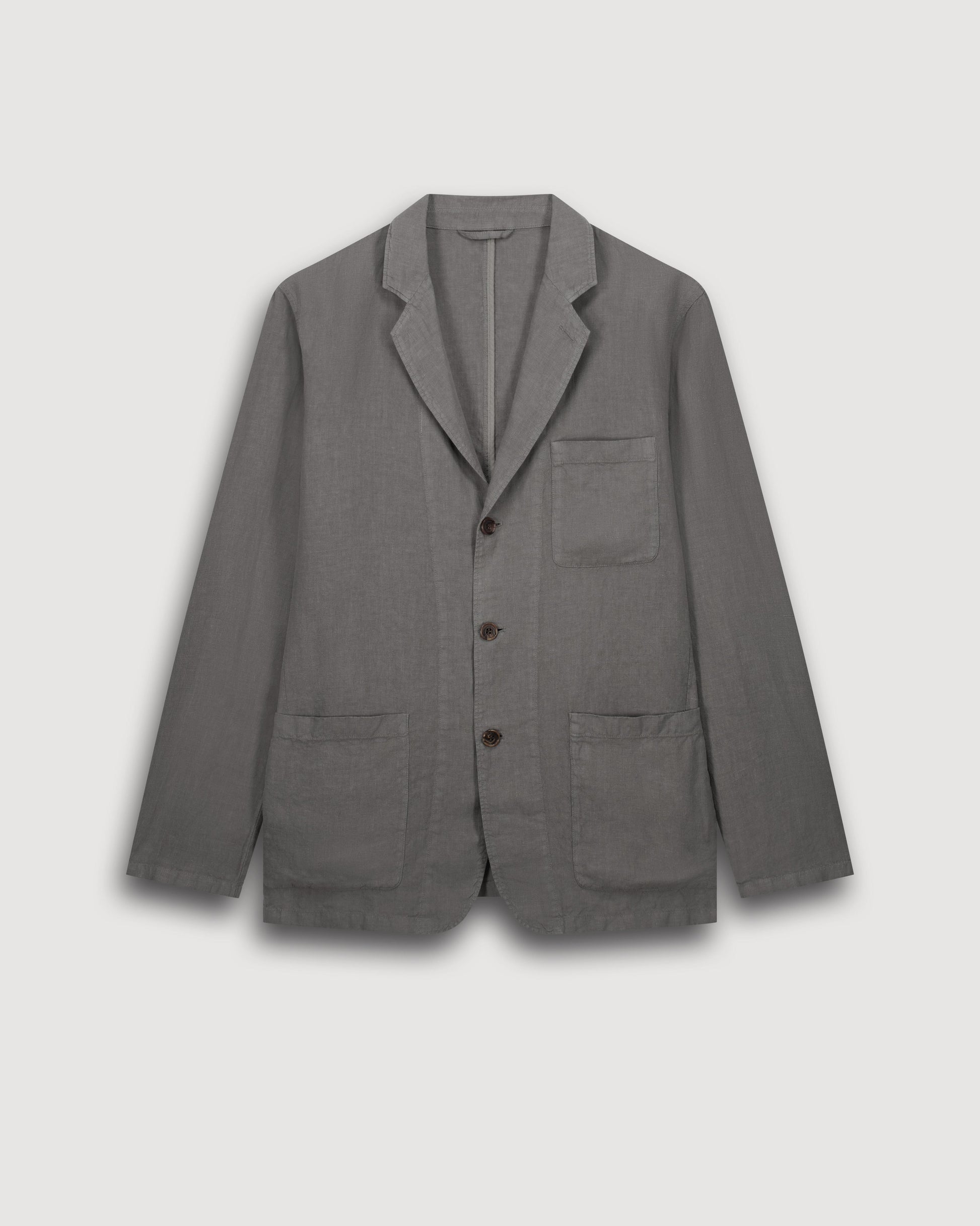 Veste Homme en Lin Vert Militaire Jobby BF42101-70