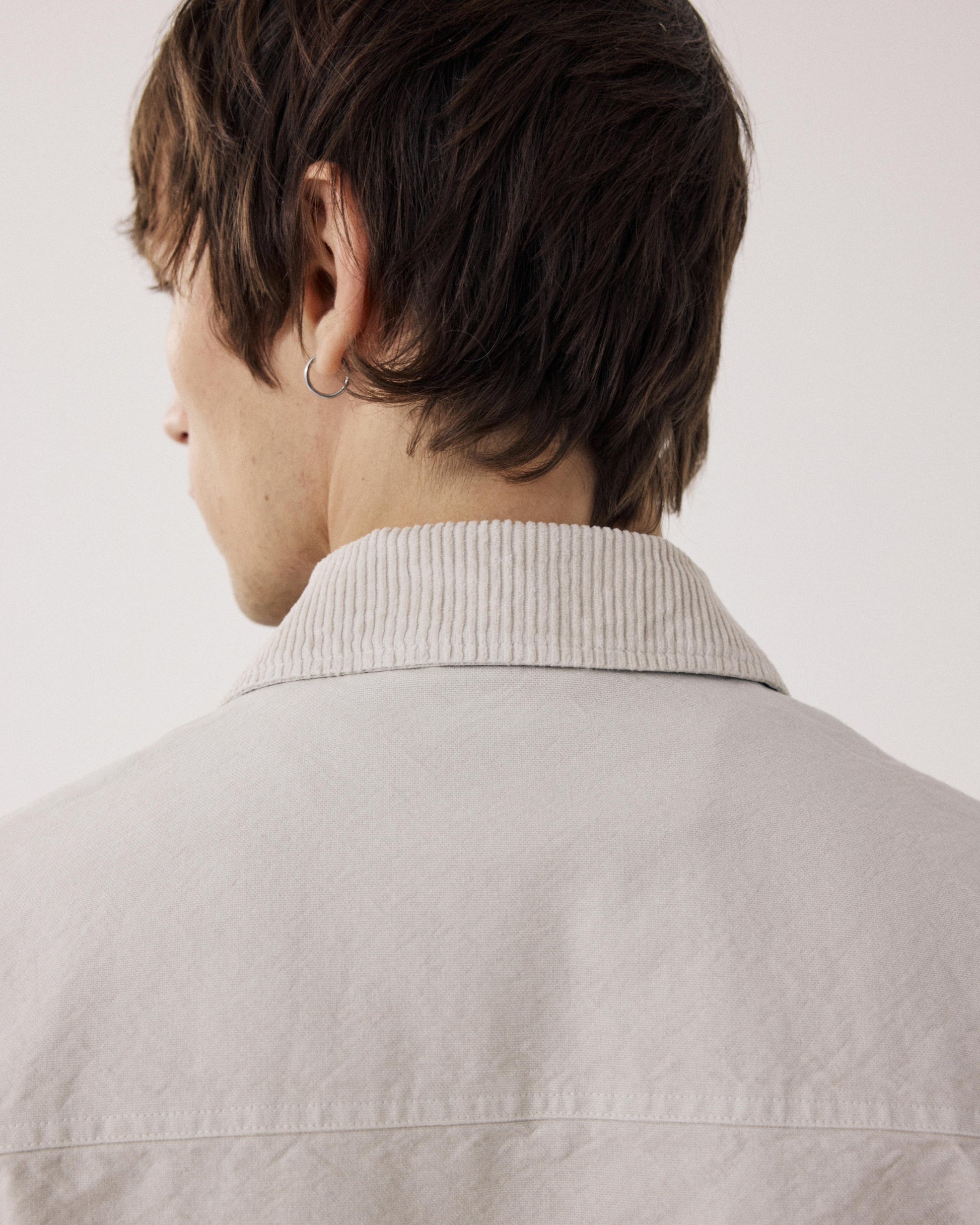 Men's Beige Cotton Canvas Jacket Danny BF45106-52