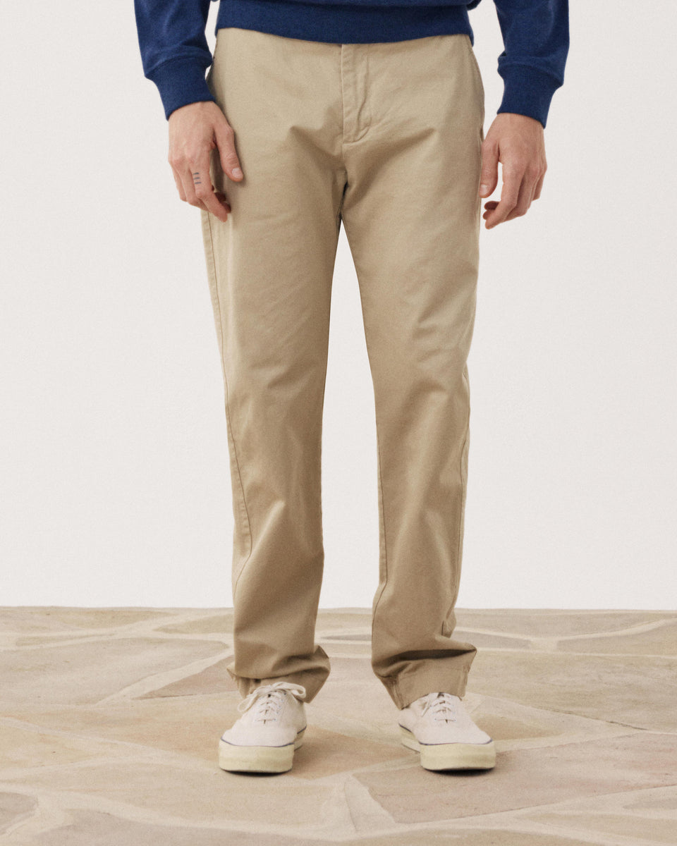 Pantalon Homme en Chino Beige Taylor - Image alternative