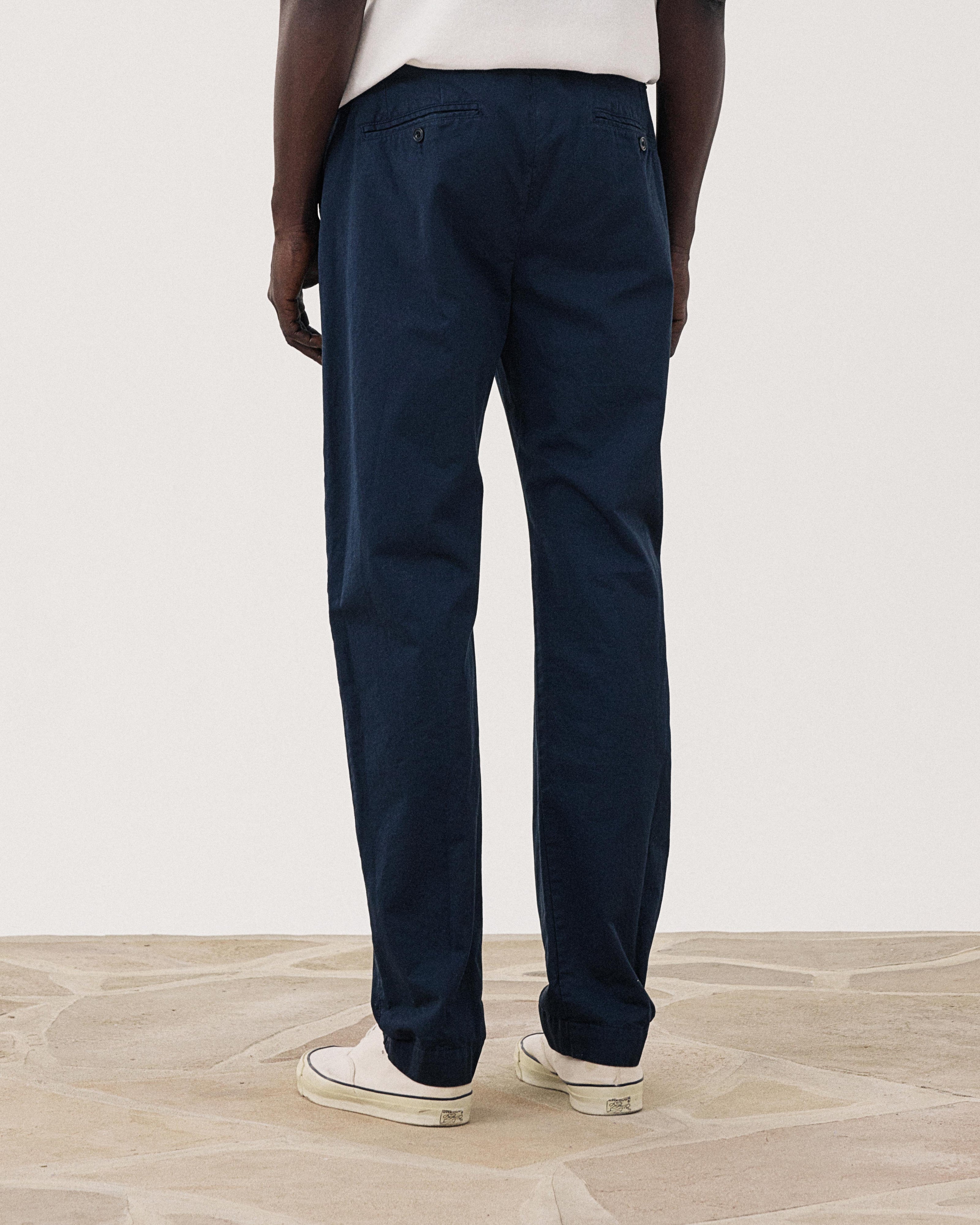 Taylor BF51105-114 Men's Navy Blue Chino Pants