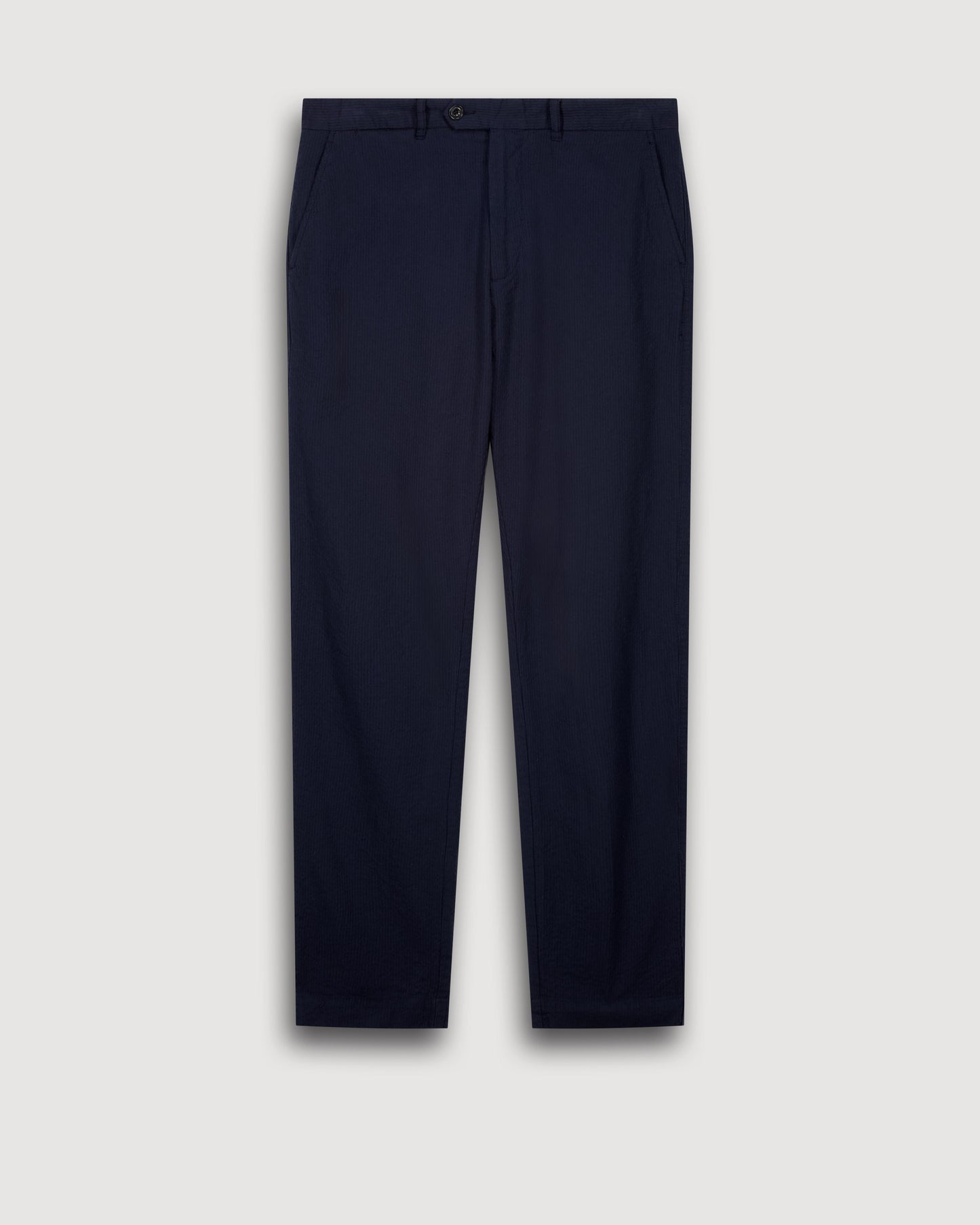 Pantalon Homme en Seersucker Bleu Marine Taylor BF51113-01