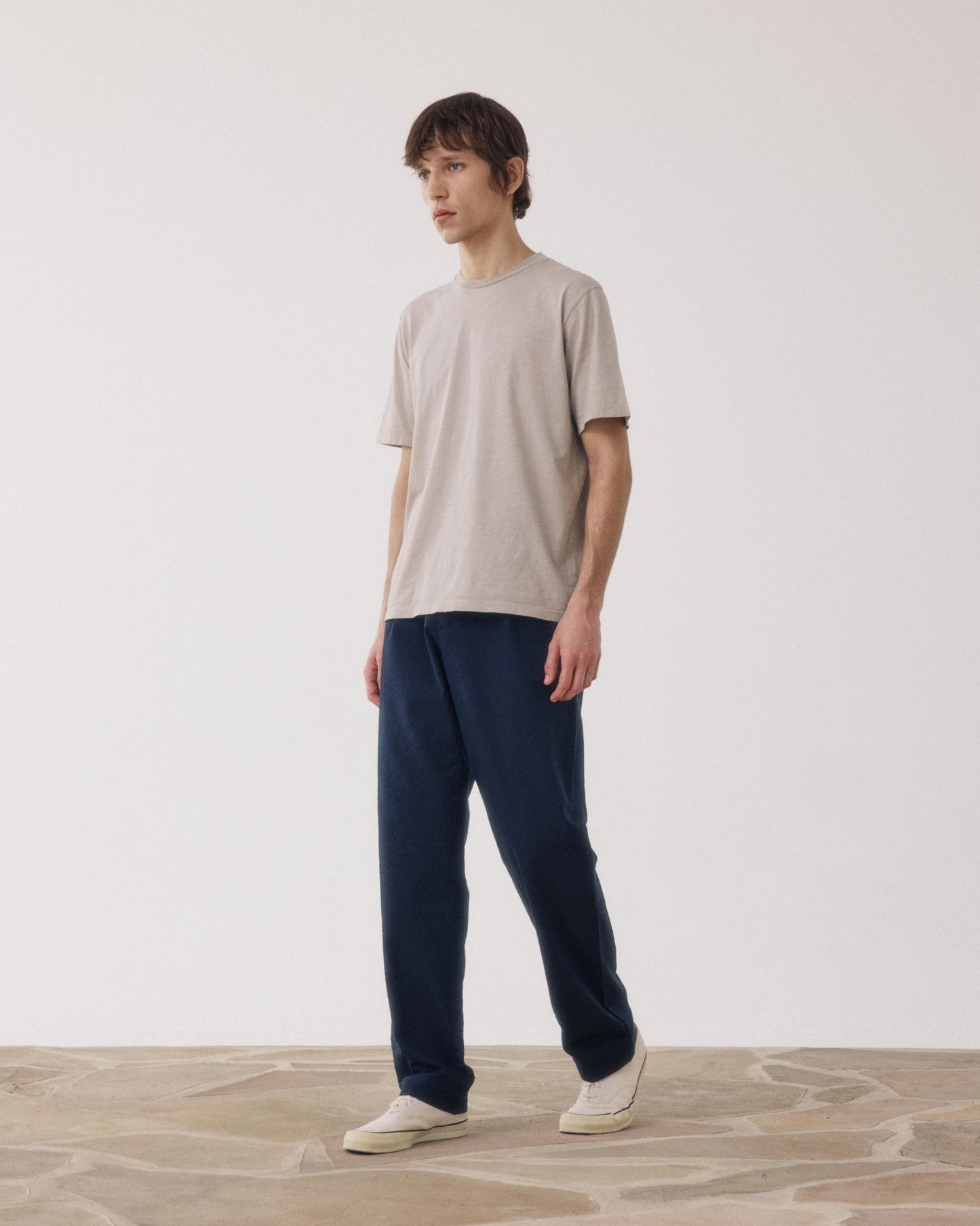 Task Men's Navy Blue Seersucker Pants