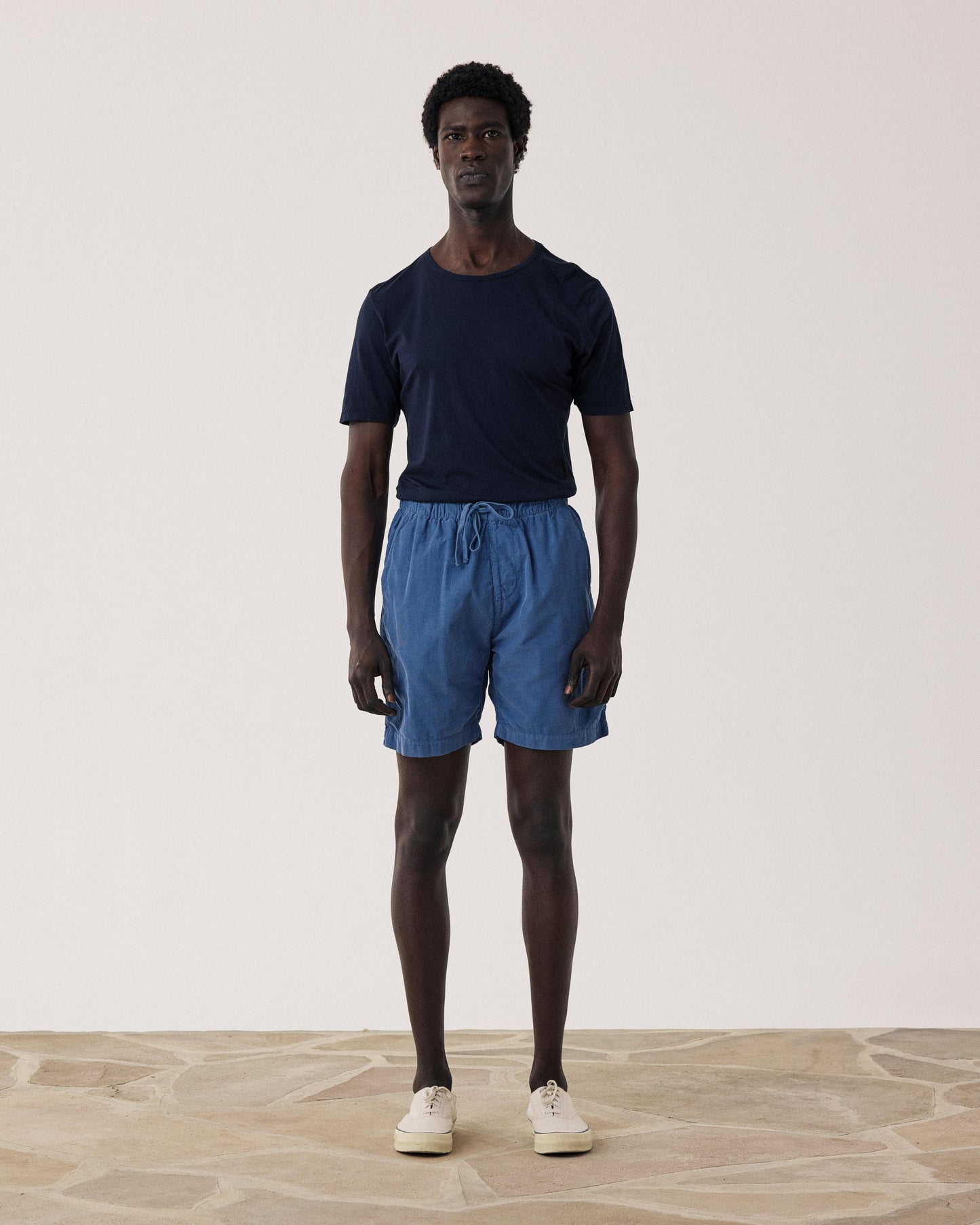 Jog Men's Denim Blue Corduroy Short