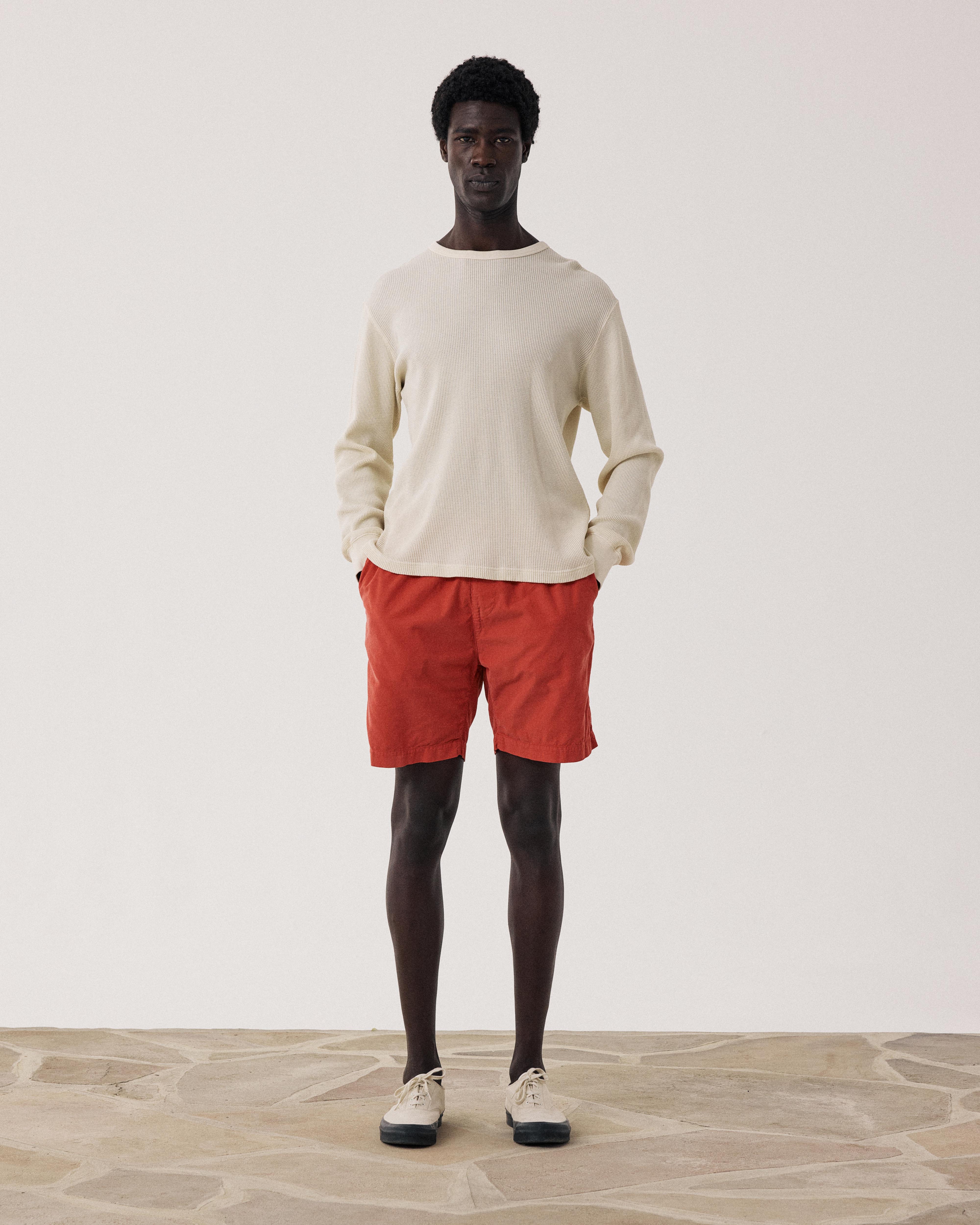 Jog Men's Red Corduroy Short BF57109-83 - Men's Short - Hartford