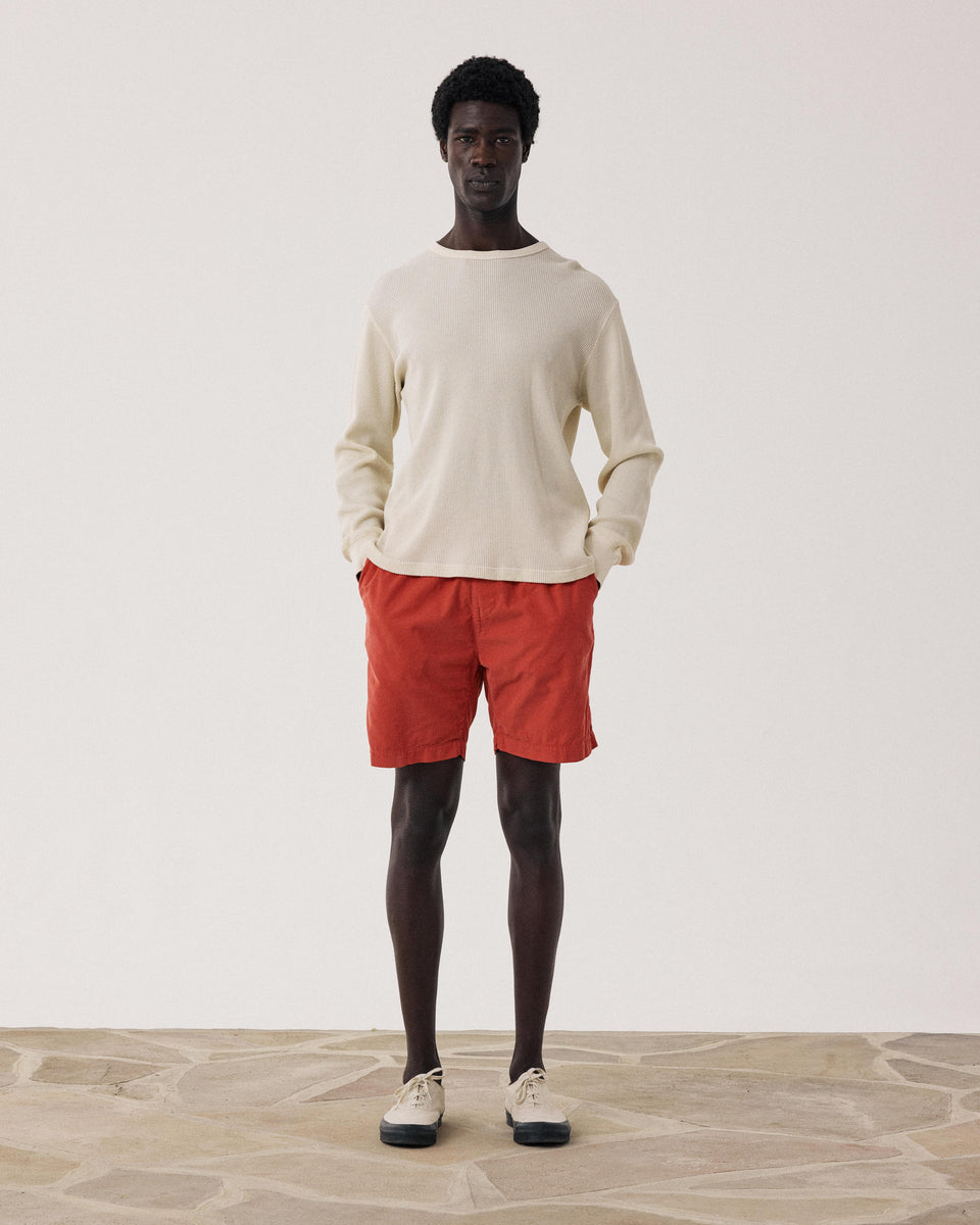 Jog Heren Rood Ribfluwelen Kleding - Image alternative